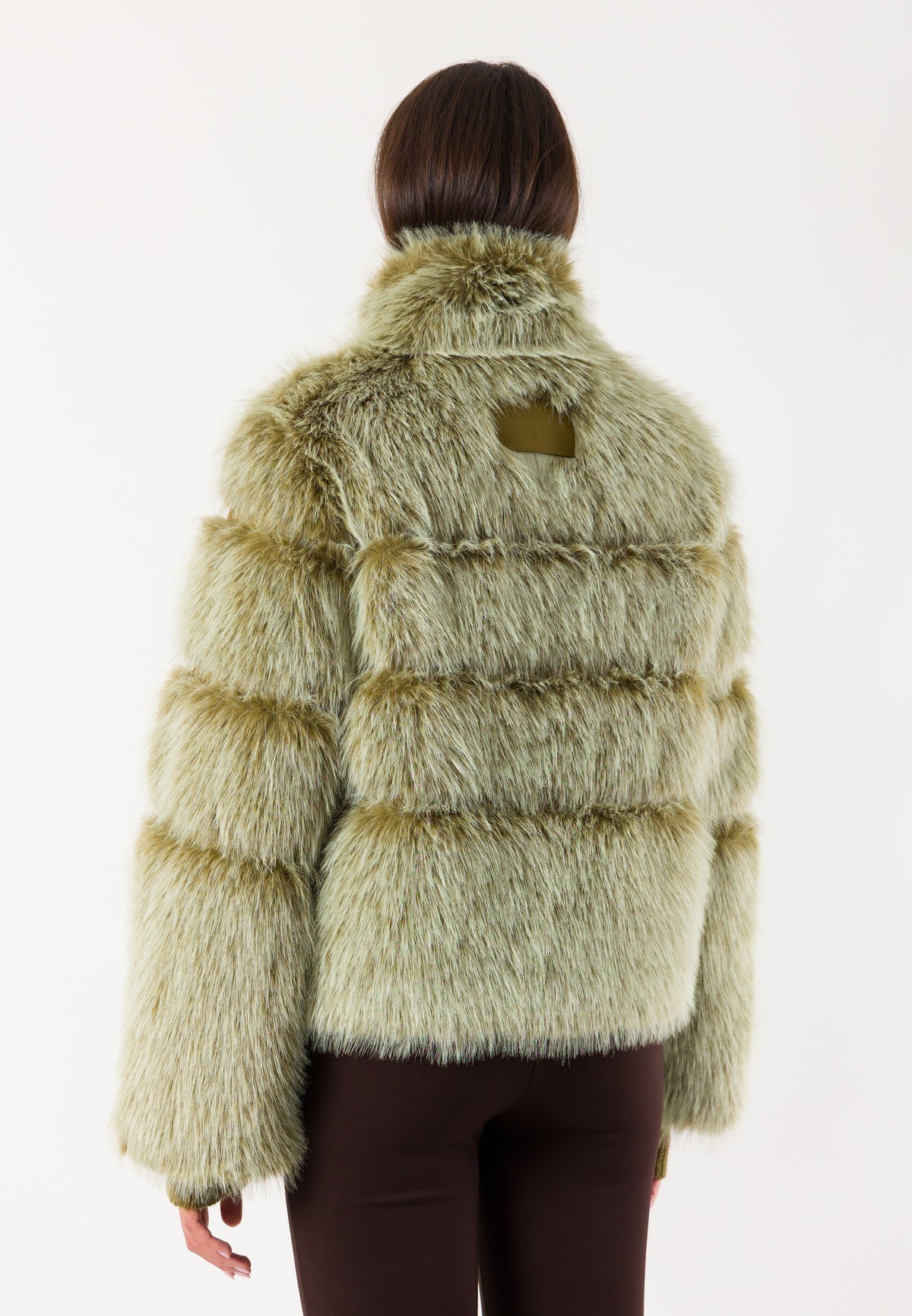 Patrizia Pepe 2O0185 eco-pelliccia cropped