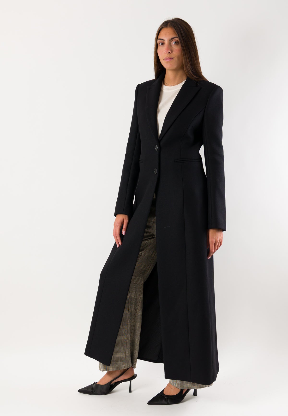Patrizia Pepe 2O0231 cappotto lungo sartoriale