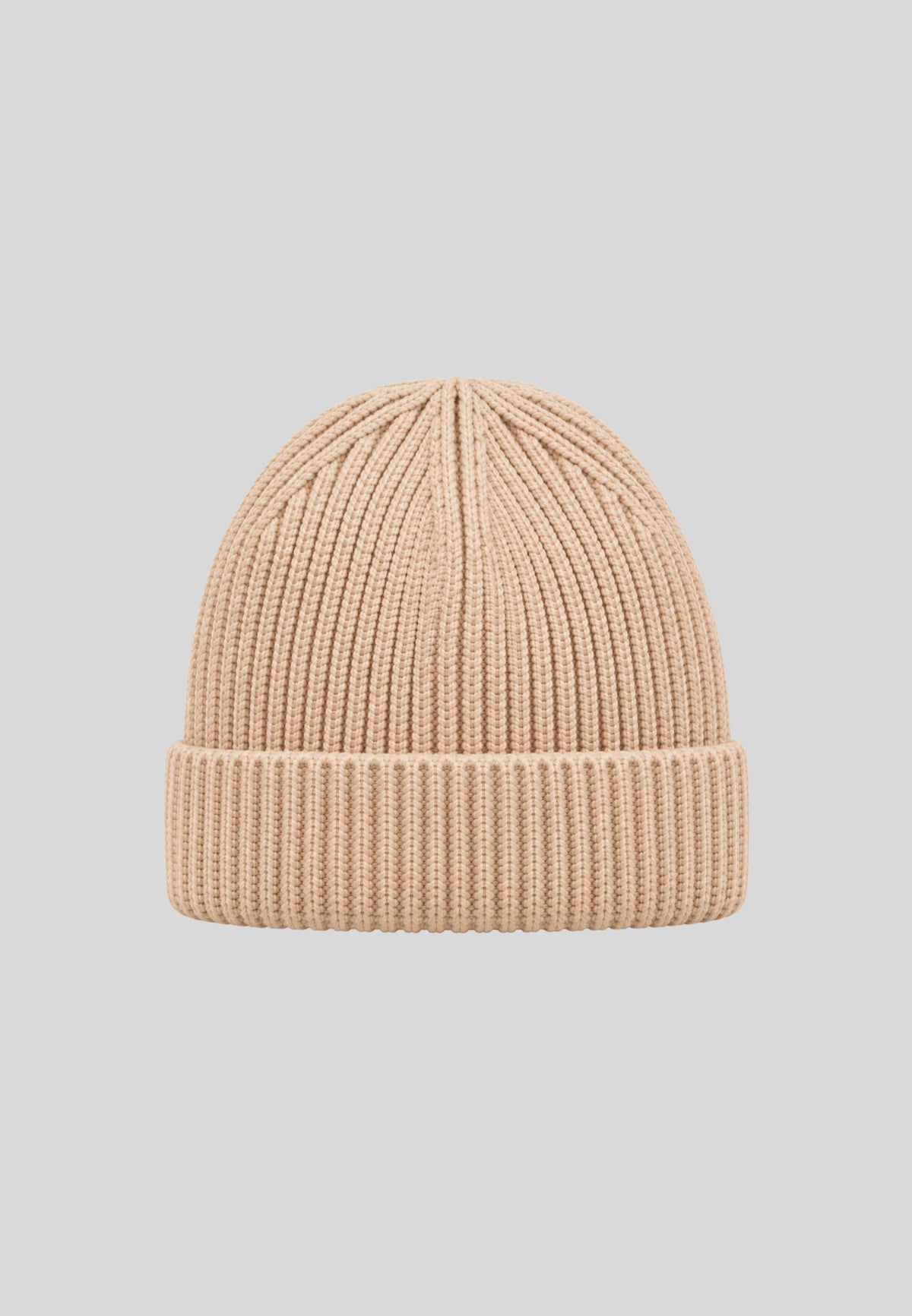 Cappello Unisex Ciesse Piumini Almond Milk Beige in Maglia a Costine KASEMALMOND MILK