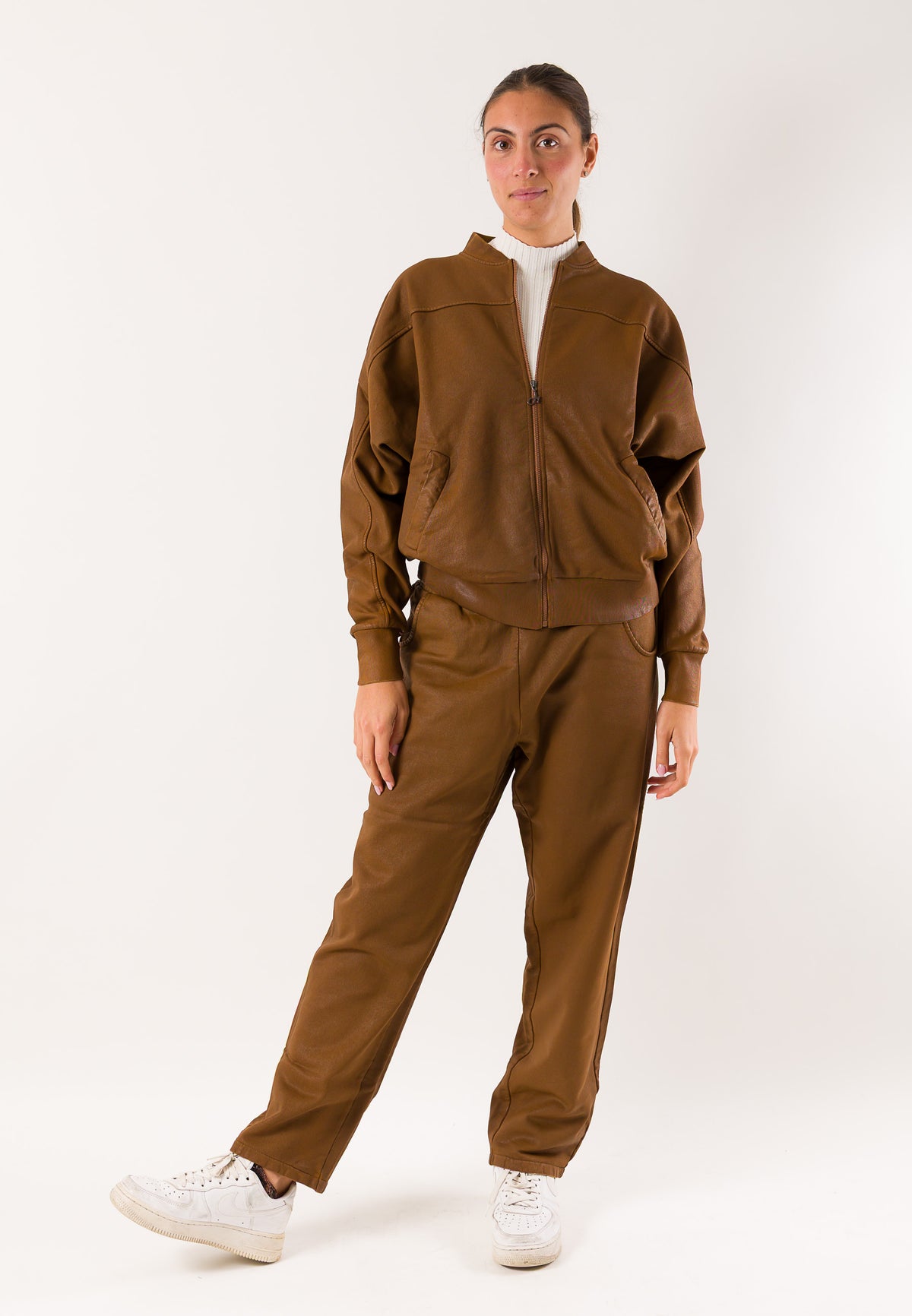 Deha D52470 bomber effetto pelle