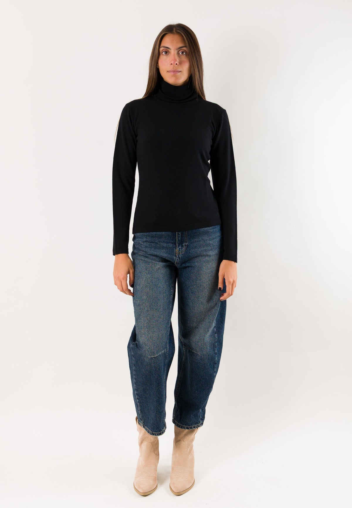 Mesange Z9063 dolcevita lana merino