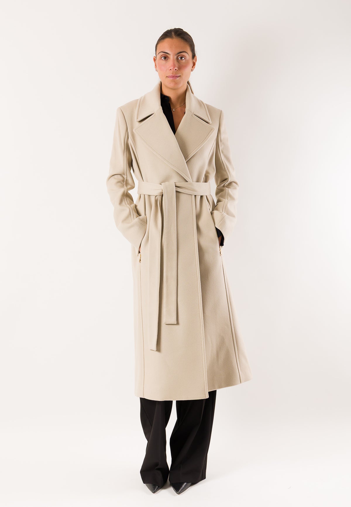 Patrizia Pepe 2O0225 cappotto con cintura