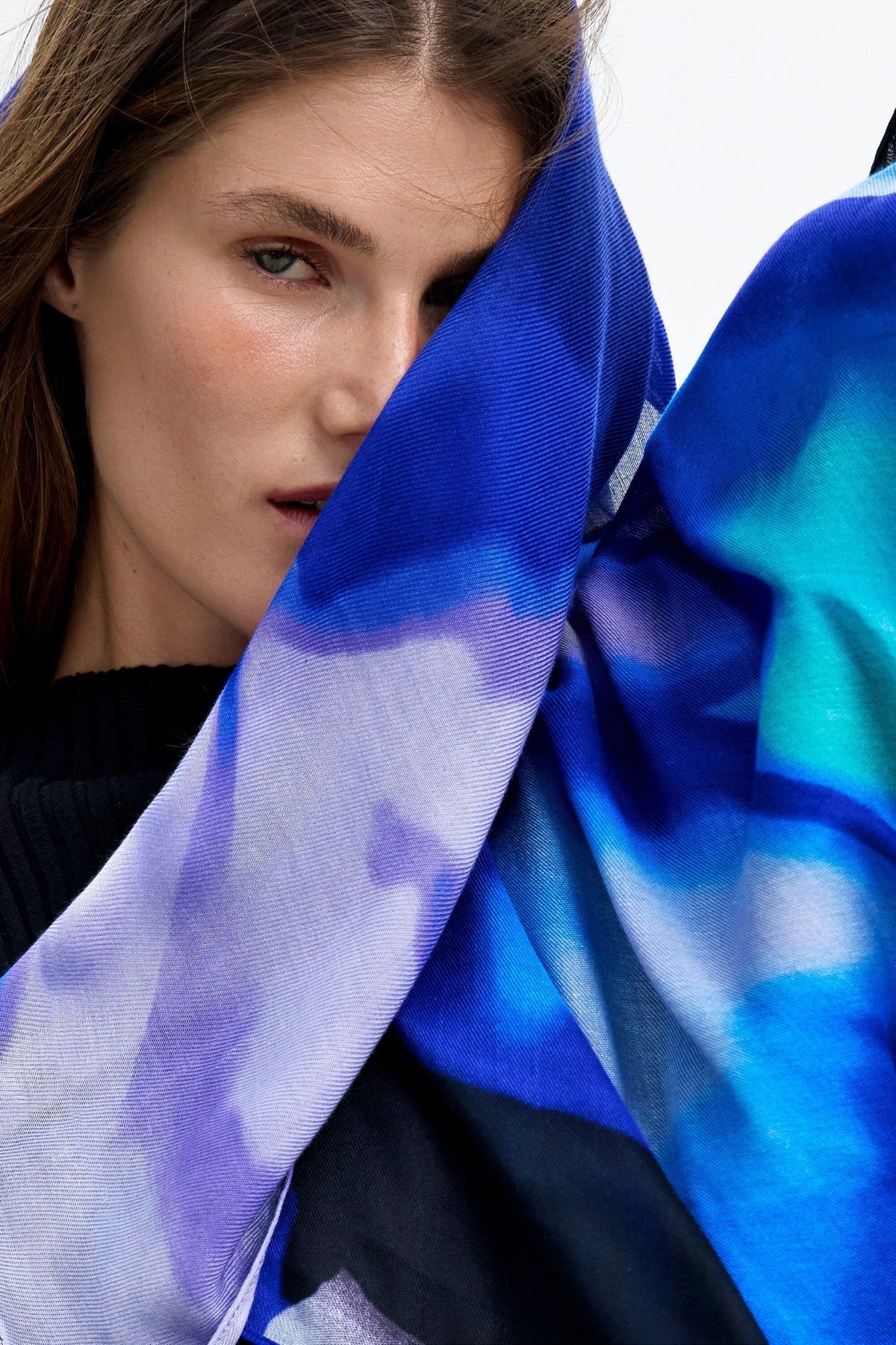 foulard rettangolare dégradé 26WAWA365000