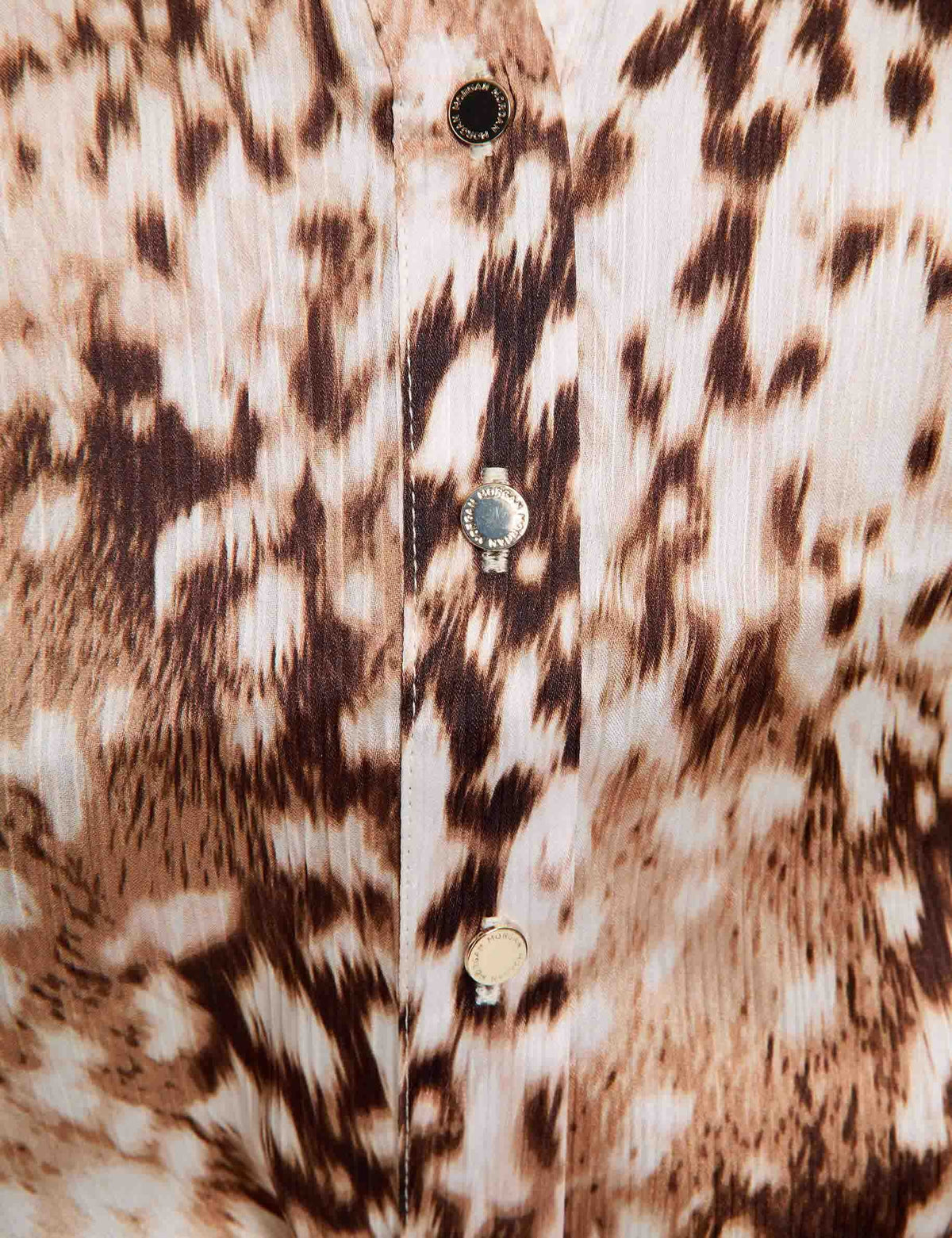 Morgan CIMARO camicia fantasia animalier