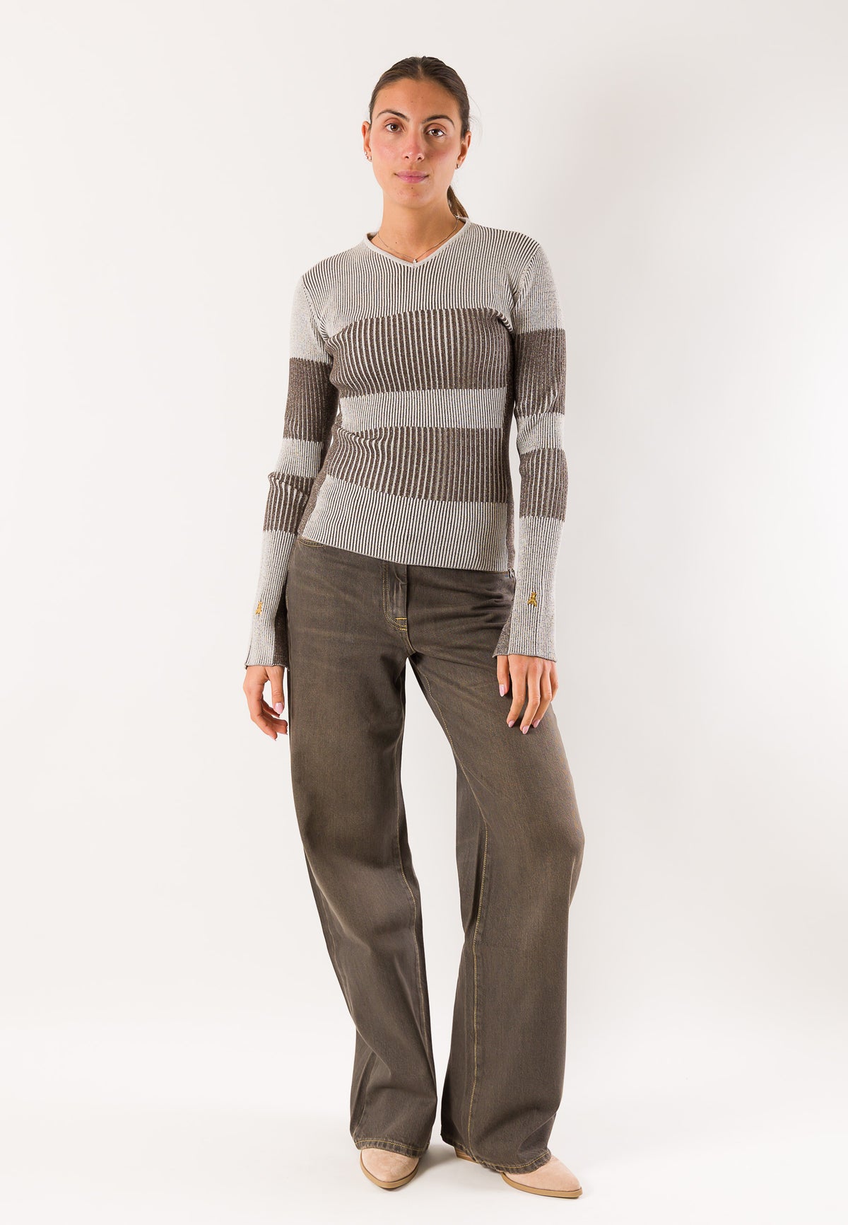 Patrizia Pepe 2P0098 jeans wide leg