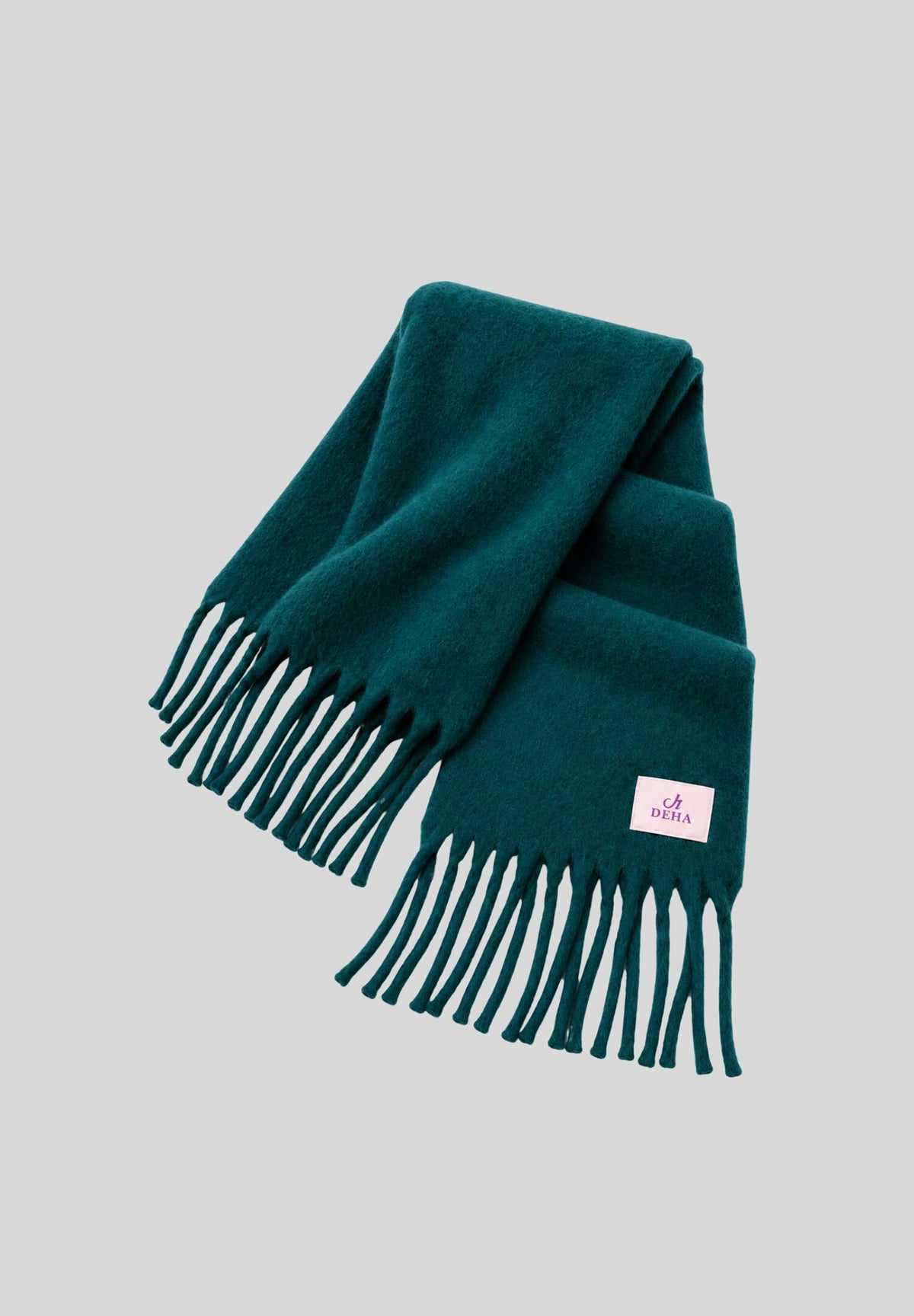 Sciarpa Donna DEHA con Frange – Teal Green D1291066520