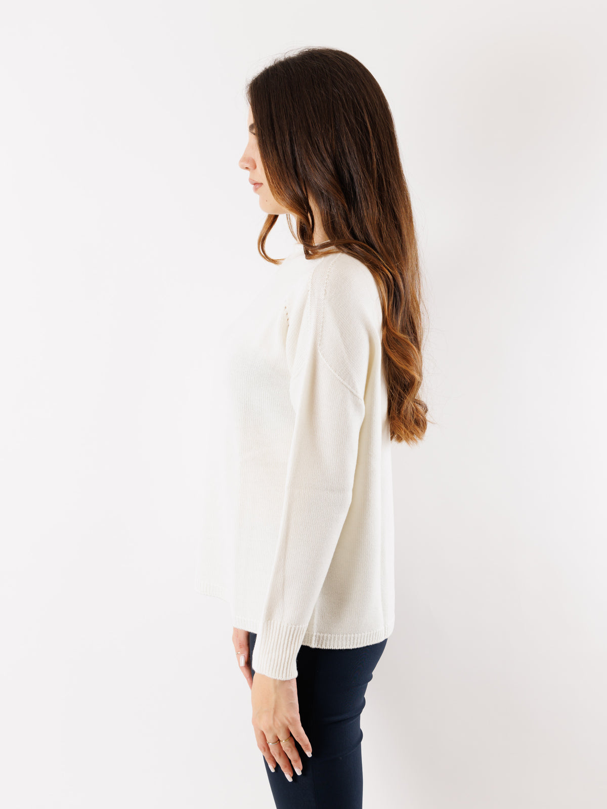 MESANGE ORO Women's Sweater Ecru