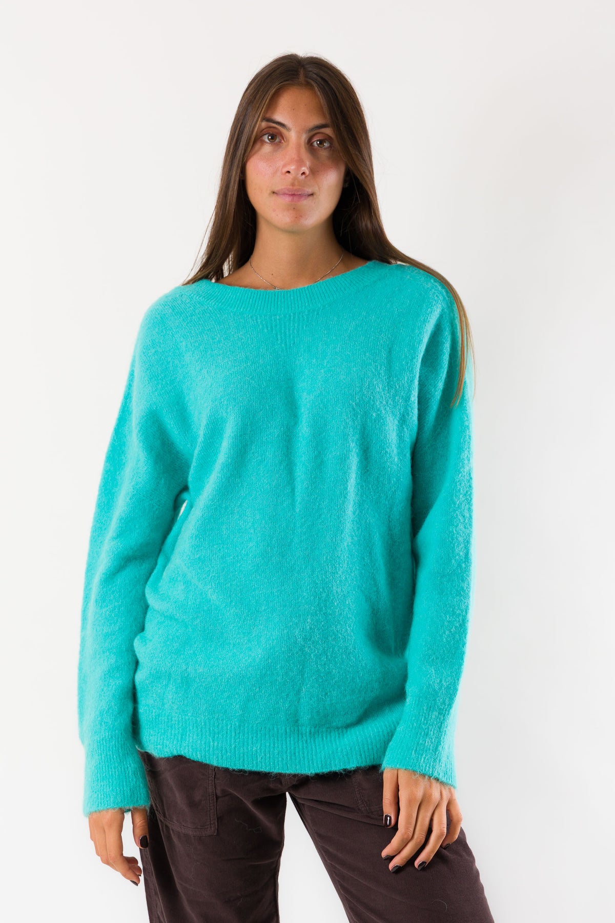 Maglia morbida scollo a V D52724