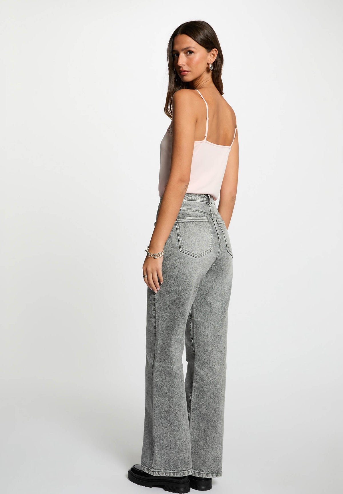 Top con inserti in pizzo BETINA