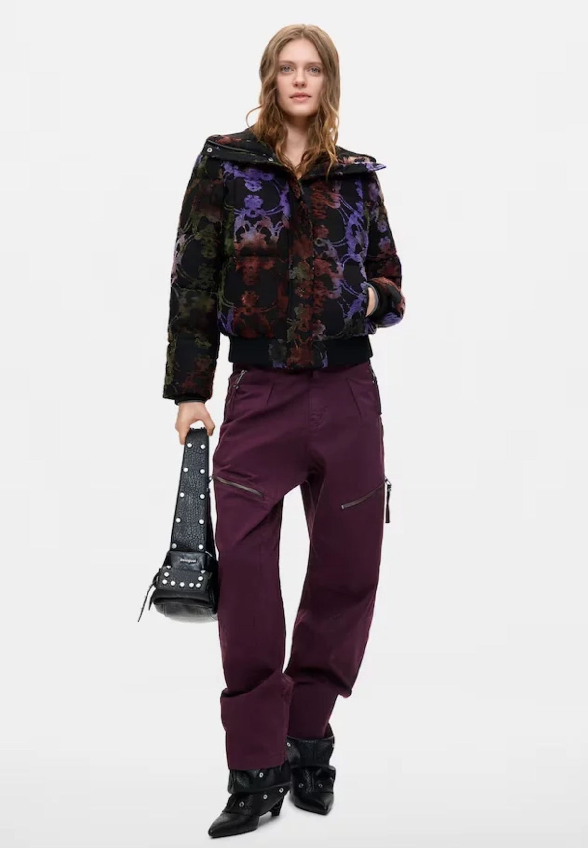 Desigual 26WWEW36 piumino cropped