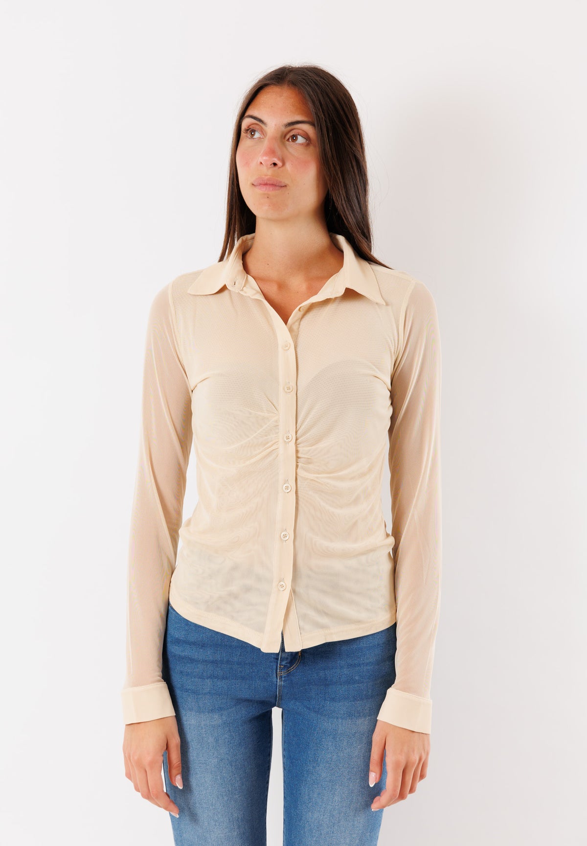 camicia microrete 3130