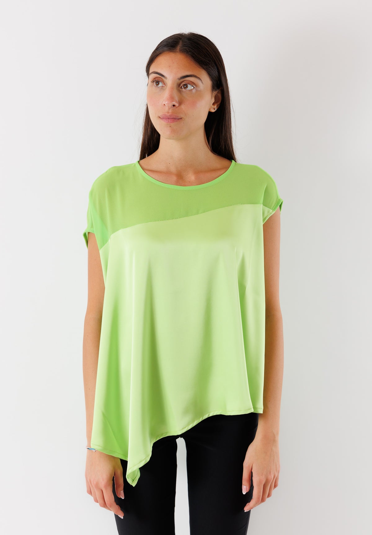 MESANGE Women's Blouse LIME