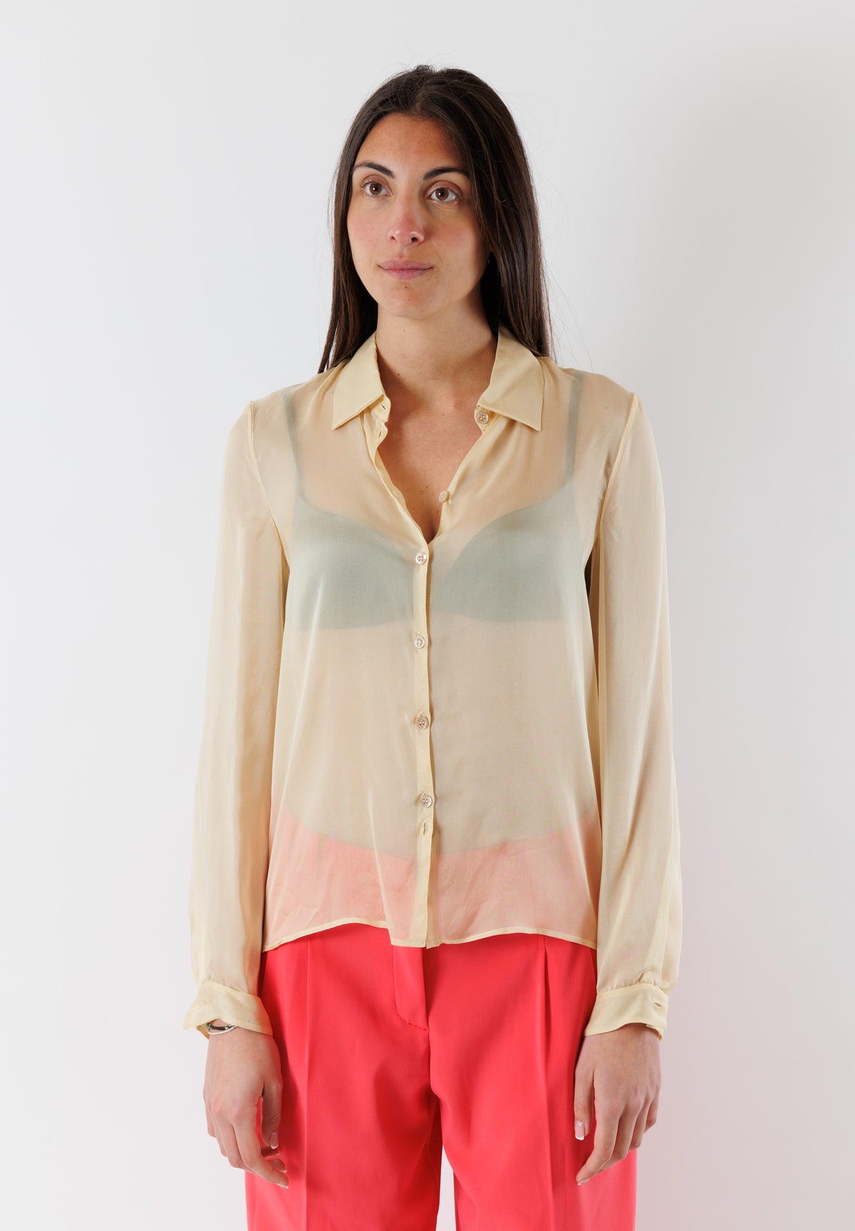 Camicia Casacca in seta 8C0688