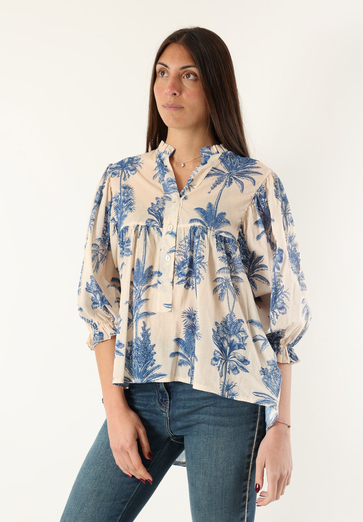 B,YU Women's Blue Shirt