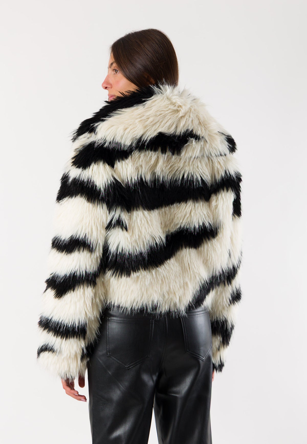 Patrizia Pepe 2O0061 eco-pelliccia animalier