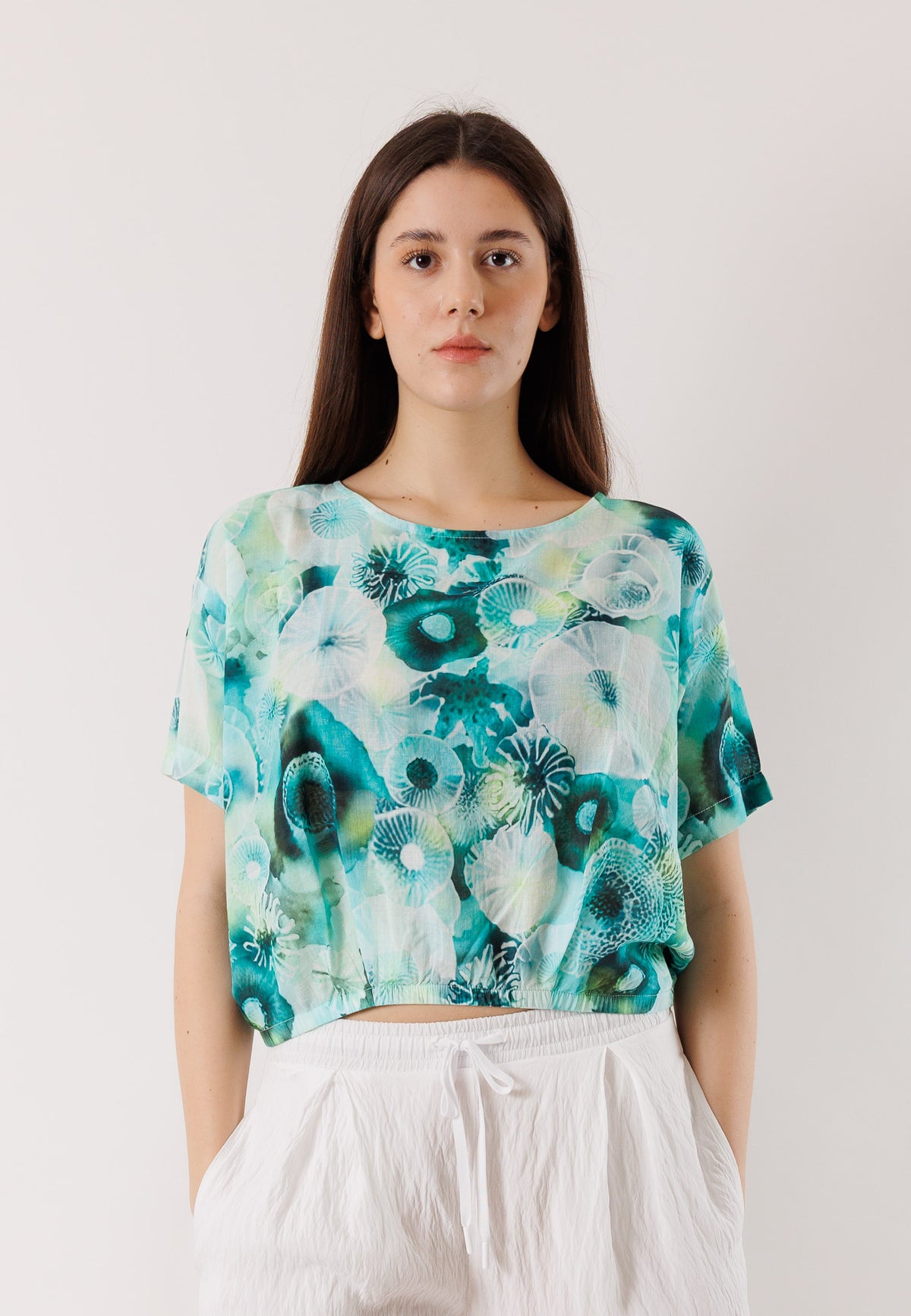 DEHA Women's AQUA Top