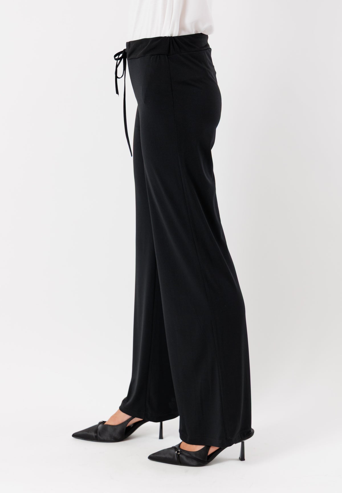 PE25329NERO - Trousers - MESANGE