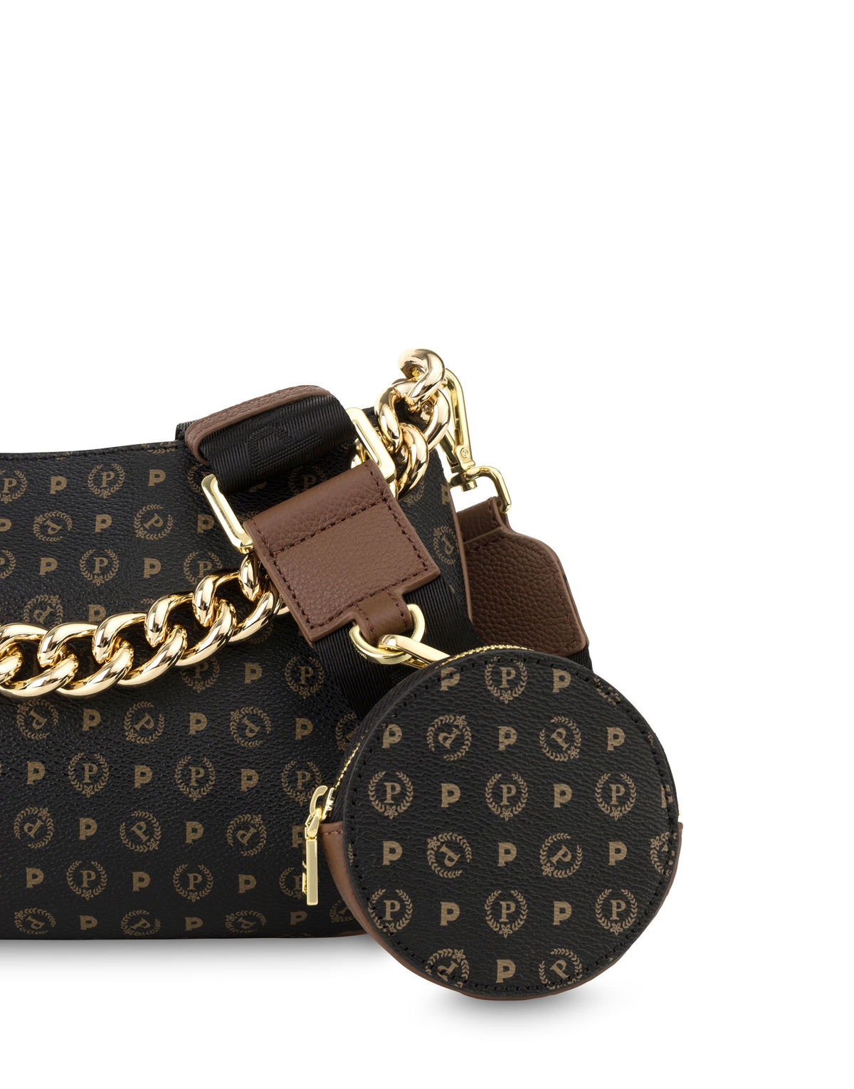 Borsa A Tracolla Heritage Logo Classic Nero/marrone TE8490PP0FQ1100DPVC NERO