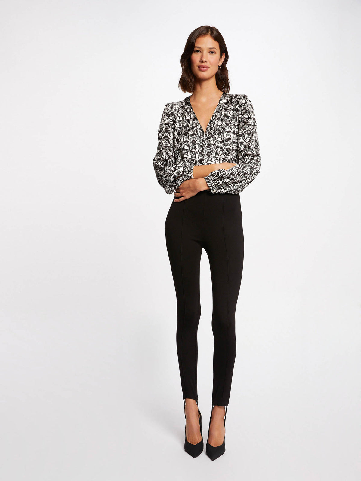 Blusa a maniche lunghe Odesir