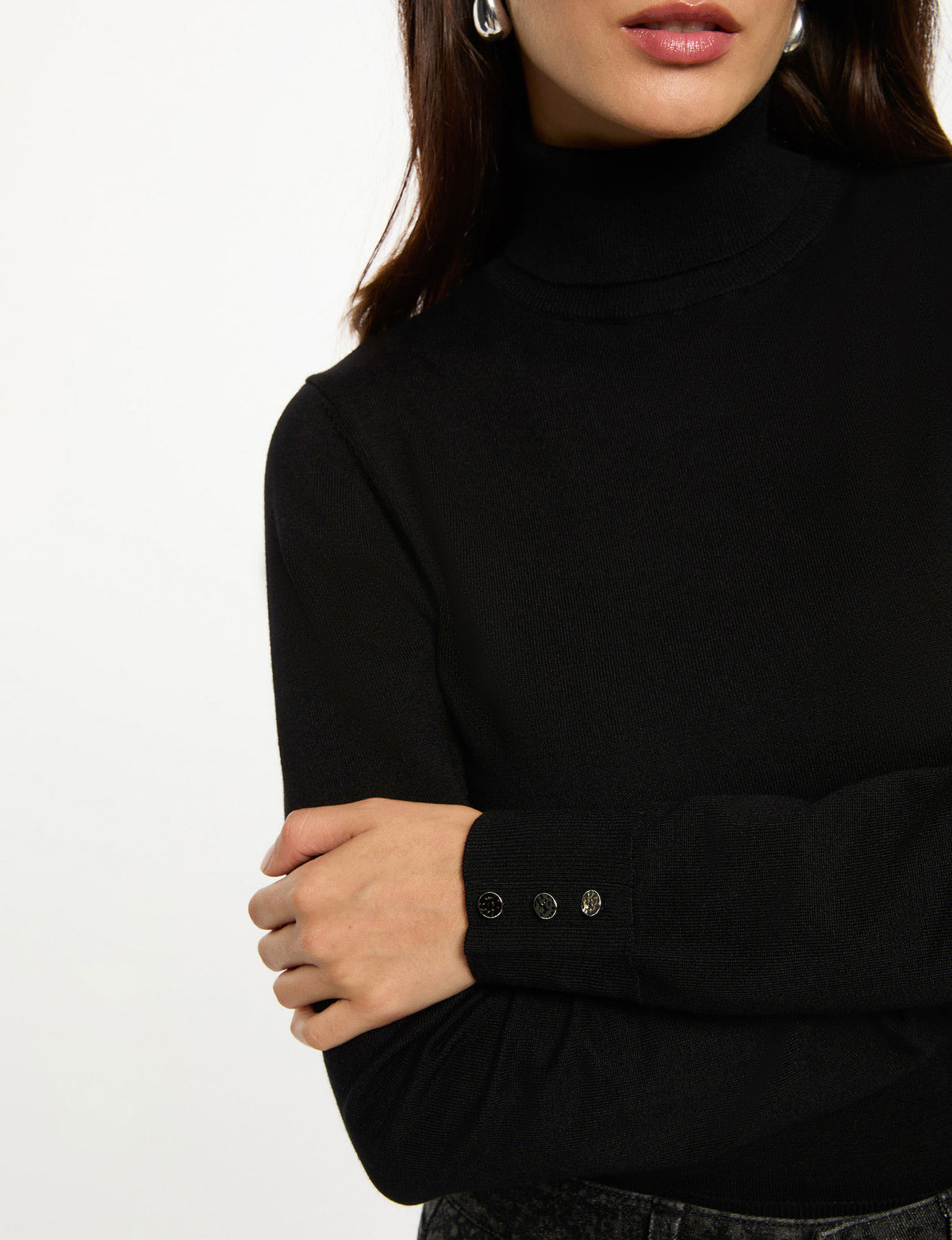 Morgan MFLORIA maglia dolcevita essenziale