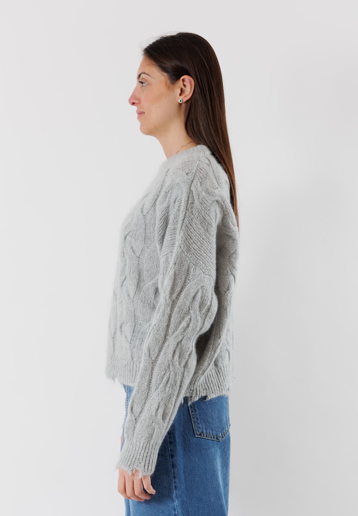 Maglia trecce 3M0219