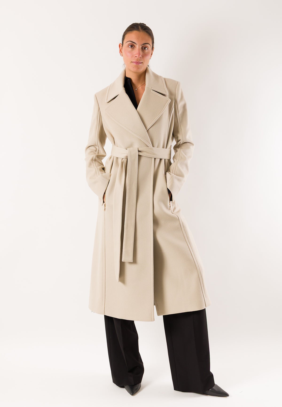 Patrizia Pepe 2O0225 cappotto con cintura