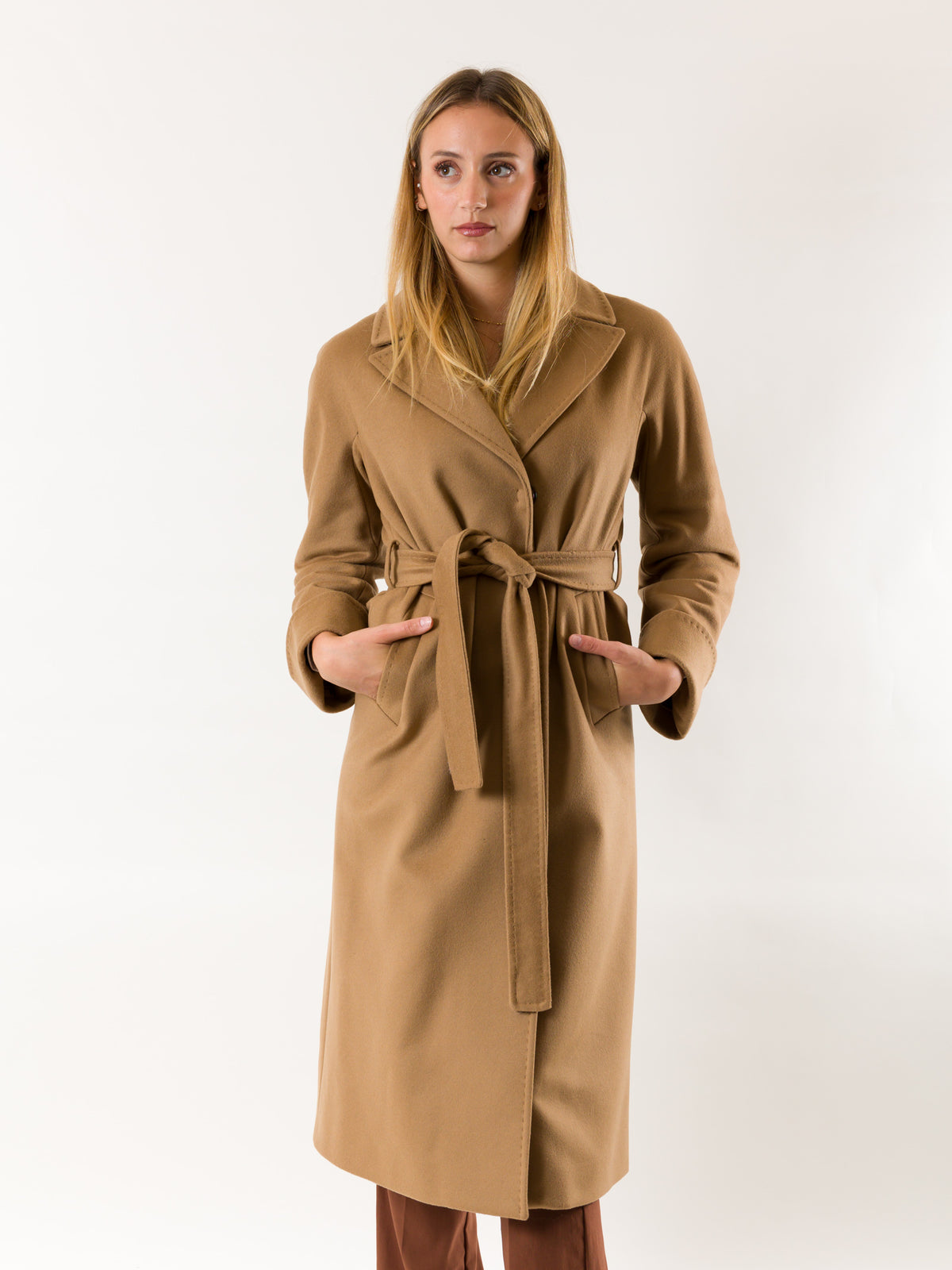 Cappotto lungo in lana M11-120