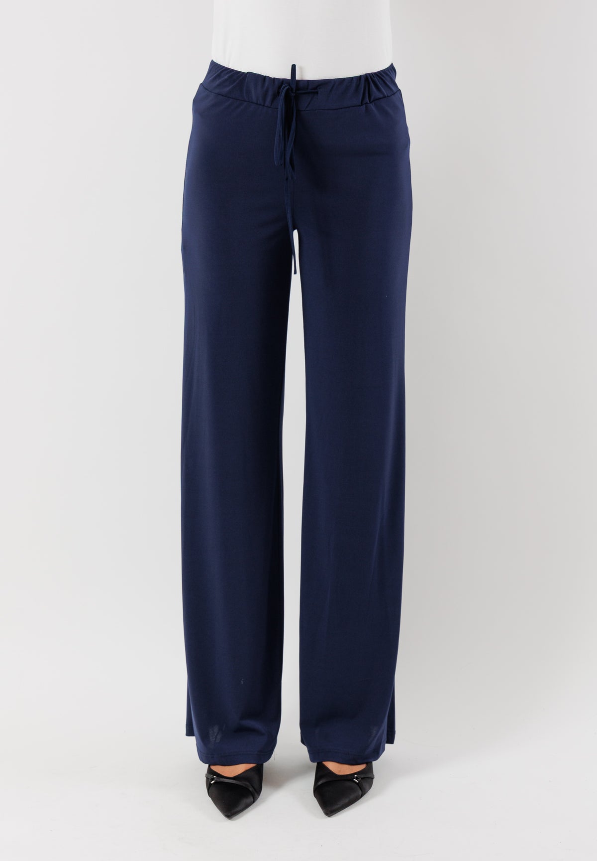 PE25329BLU - Trousers - MESANGE