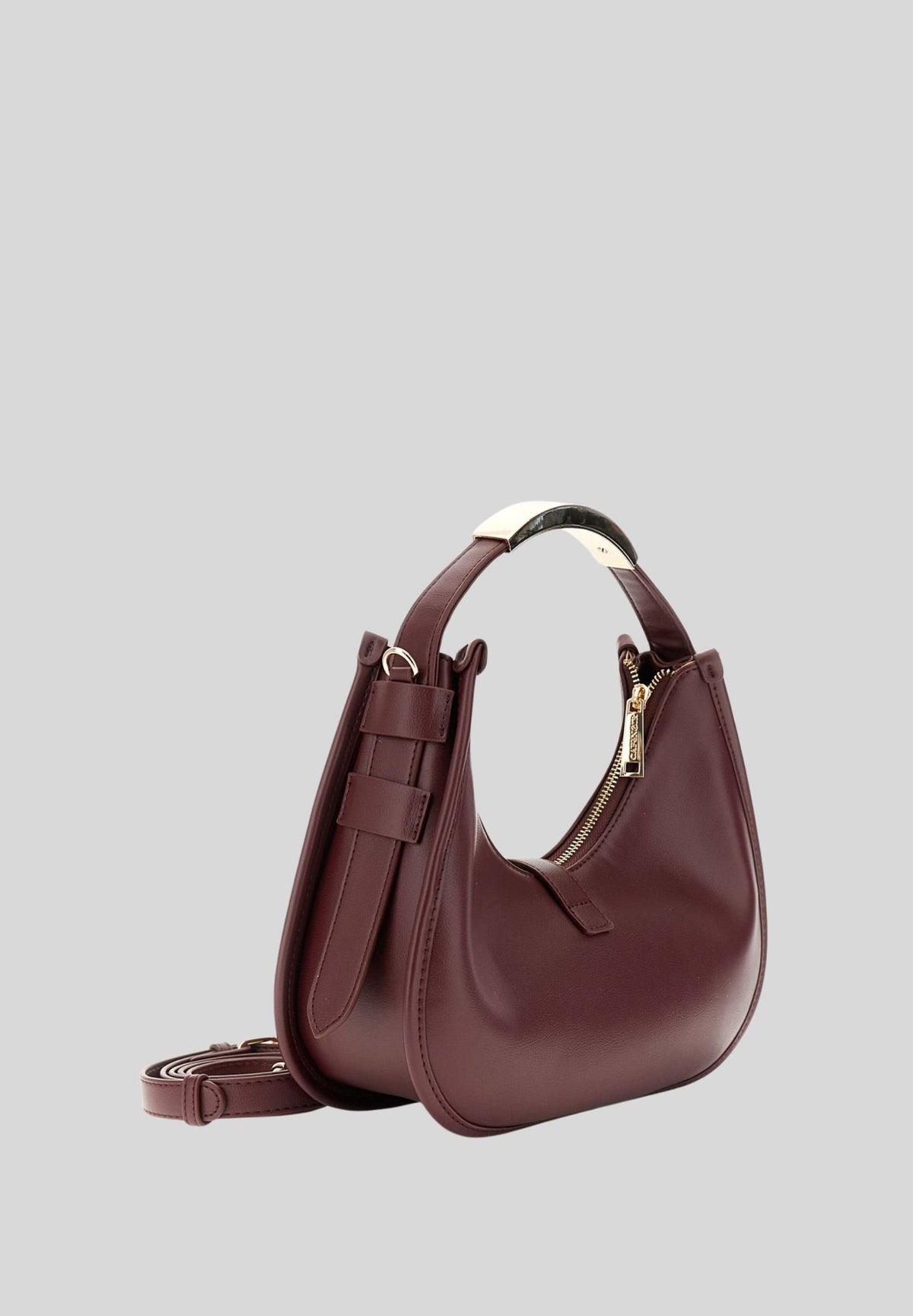 MINIBAG EFFETTO PELLE LISCIA C3YC1113R Cafè noir