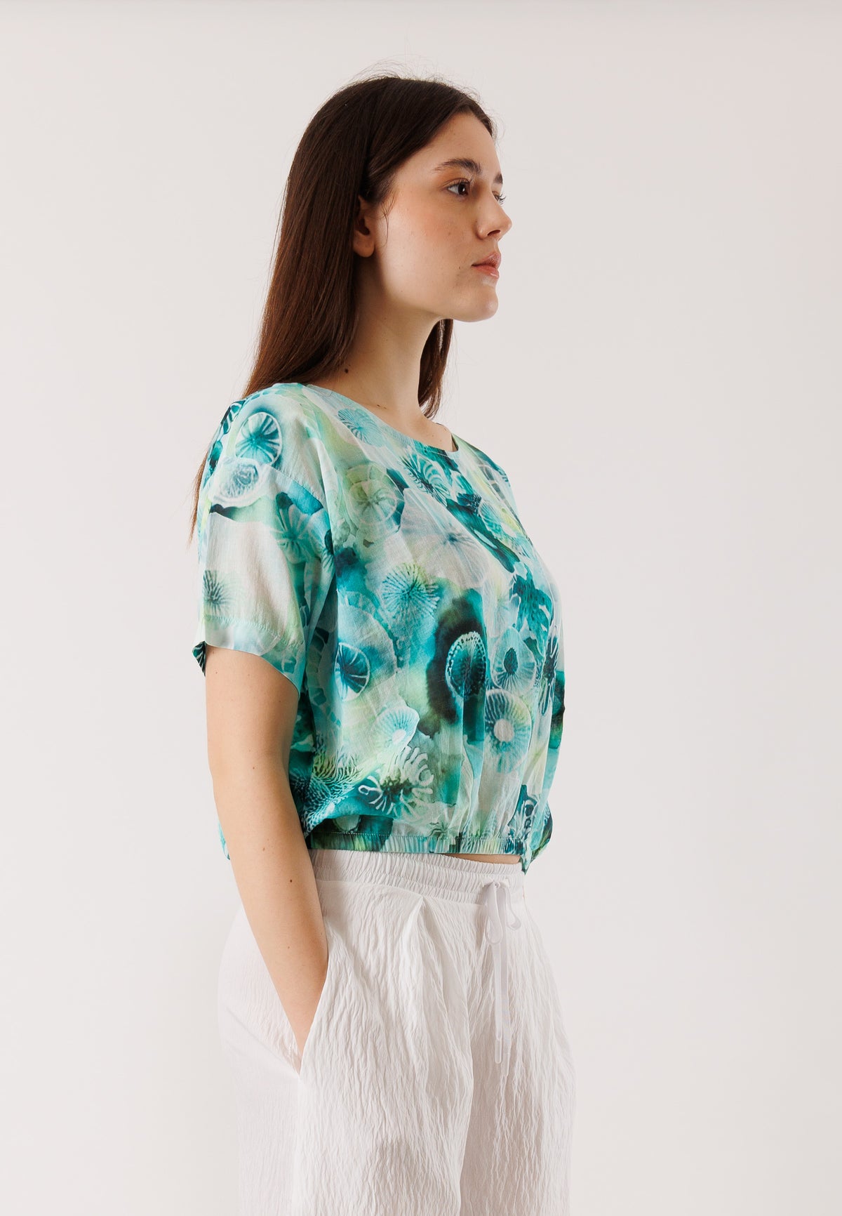 DEHA Women's AQUA Top