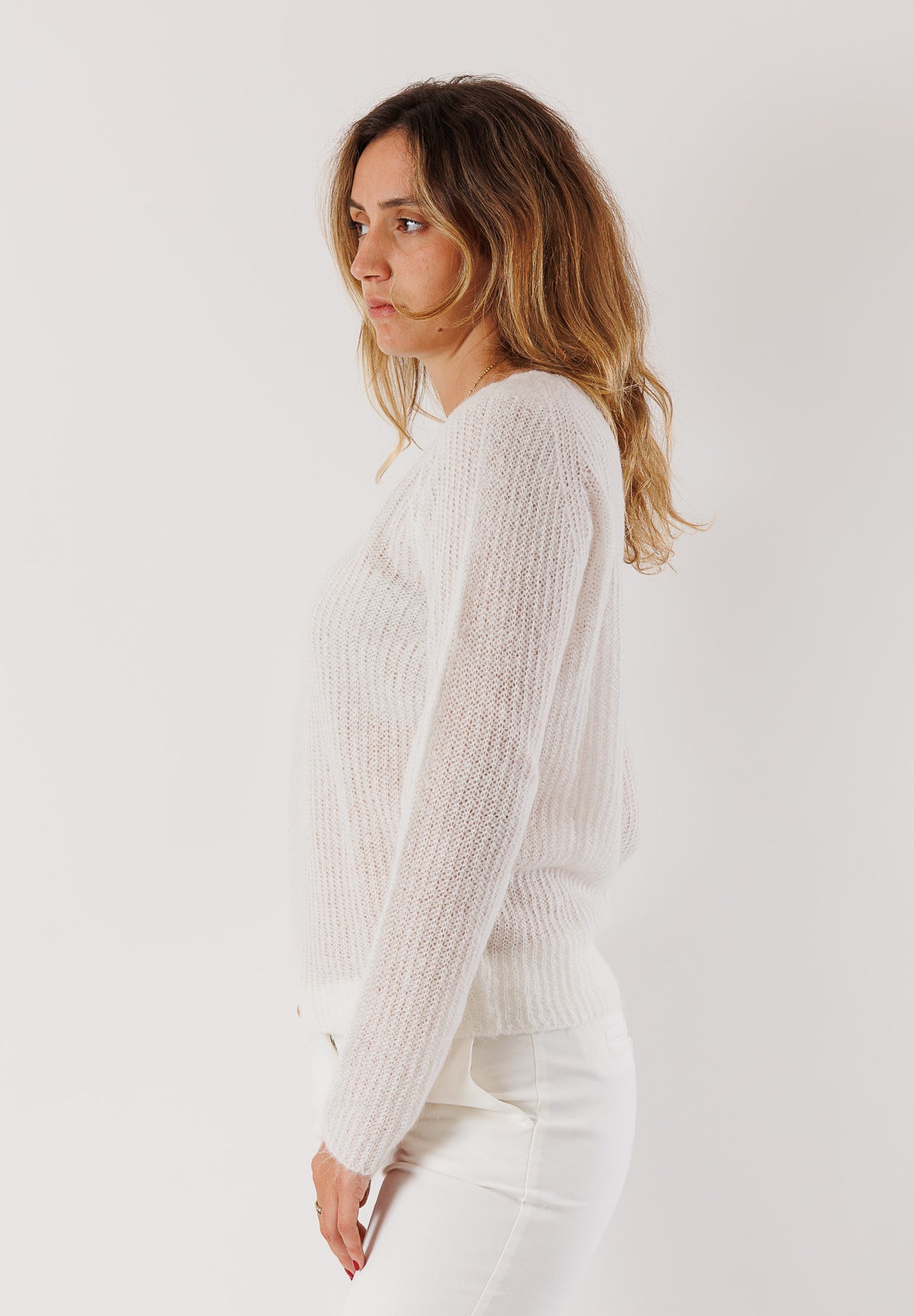 KONTATTO Women's Sweater CREAM-OFFWHITE