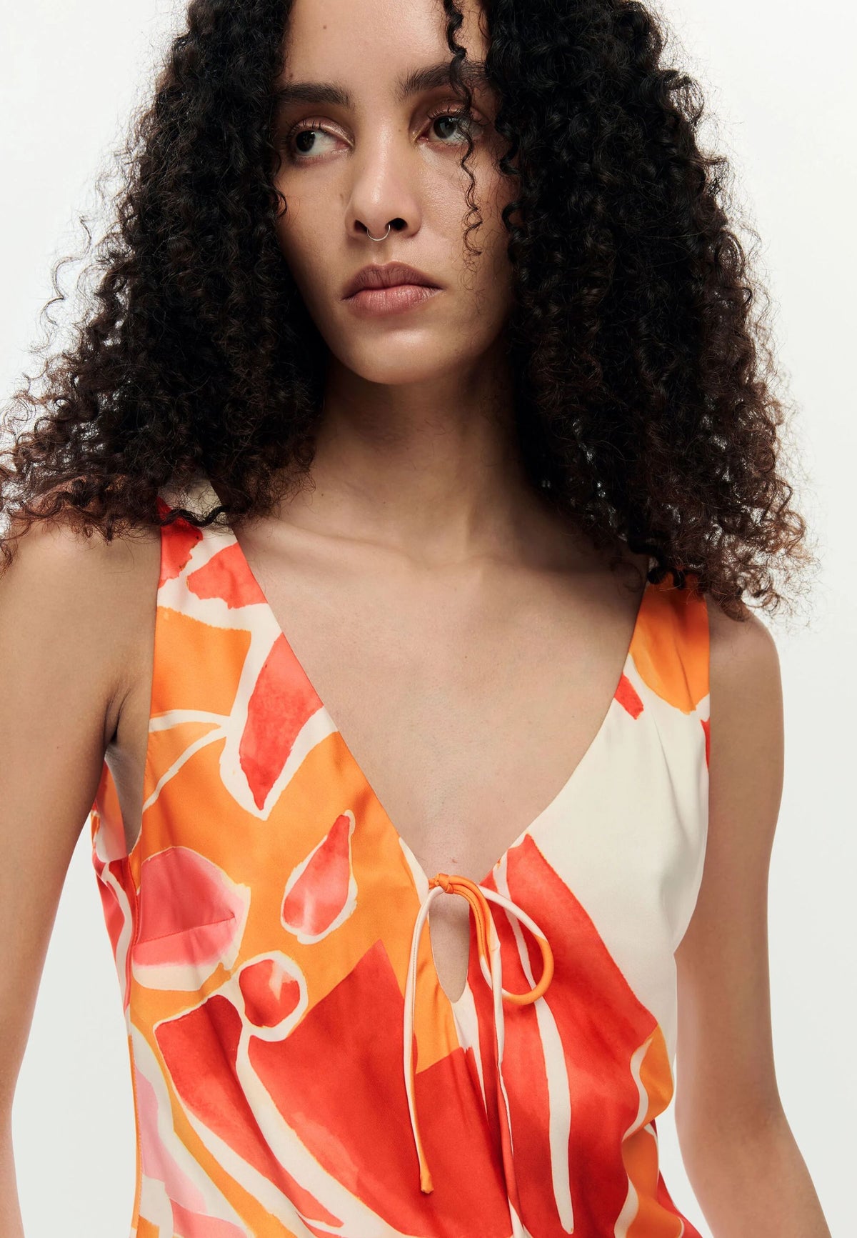 DESIGUAL Women's Orange Top