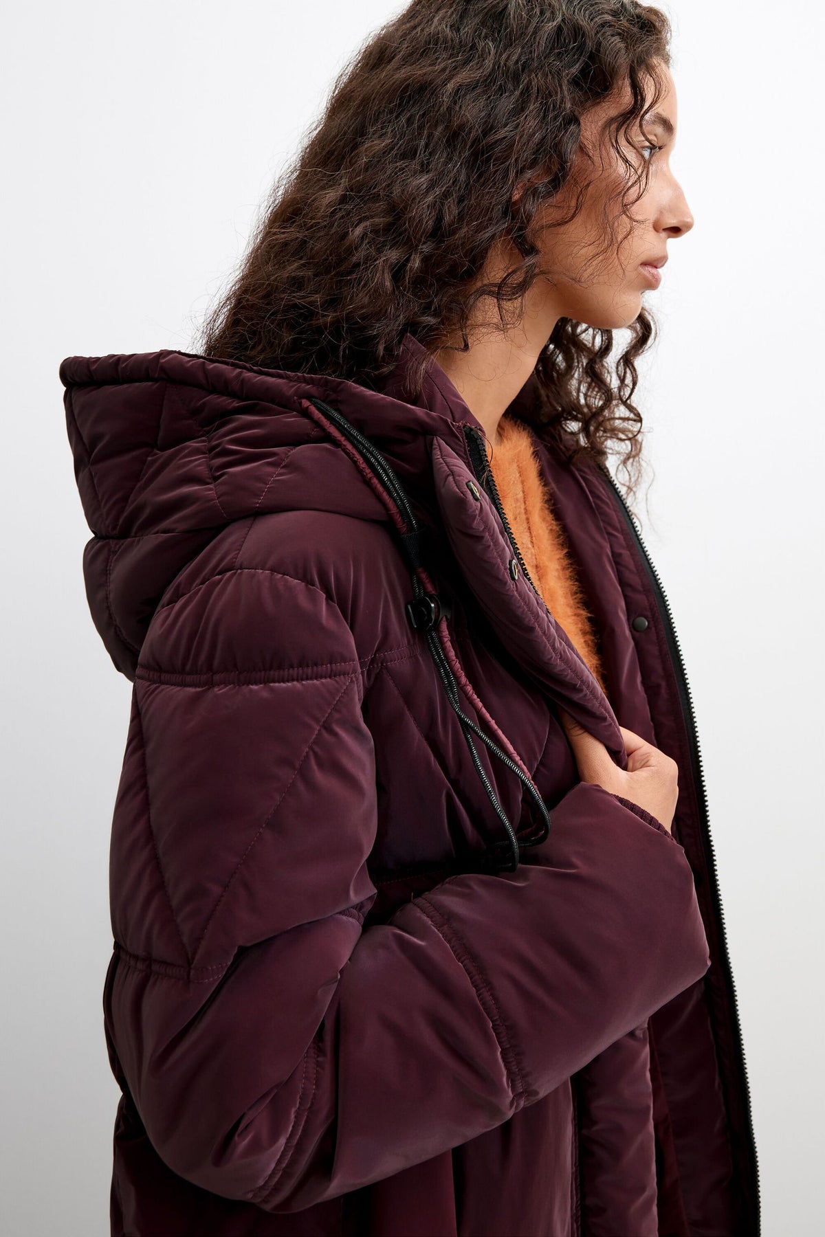 cappotto imbottito lungo 26WWEW543032