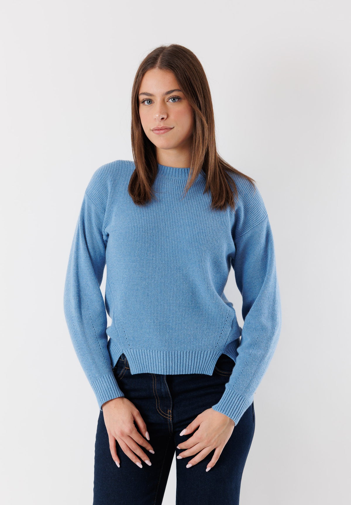 BY09015AZZURRO - Jersey - B,YU
