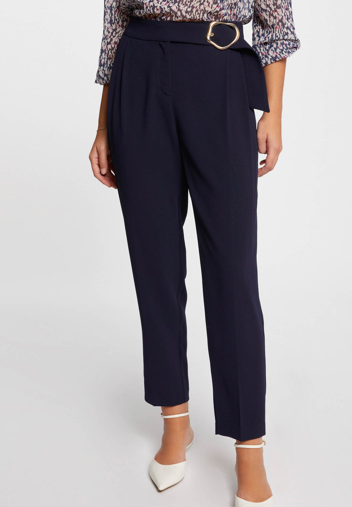 Pantaloni dritti fluidi PZELI.F ( TAGLIE FRANCESI )