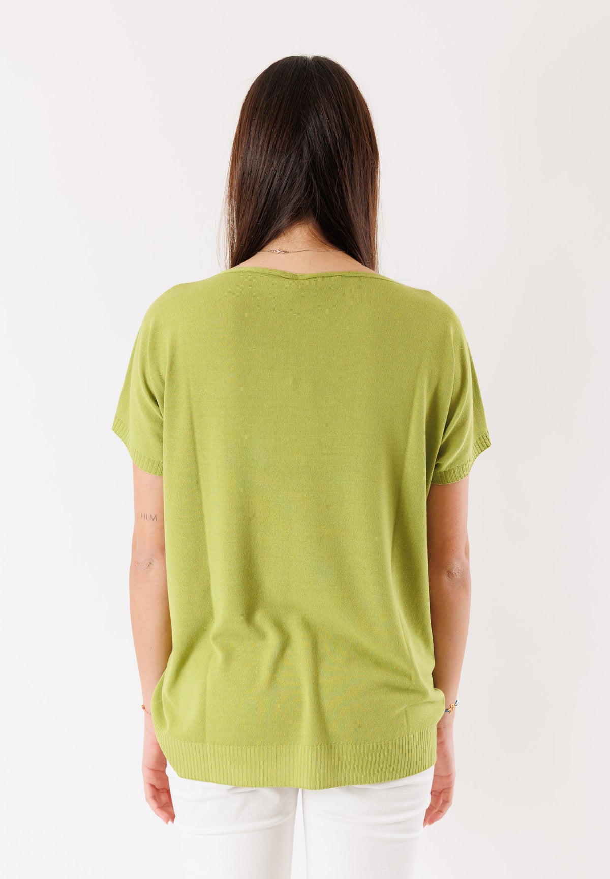 KONTATTO Women's Sweater LAWN-GREEN