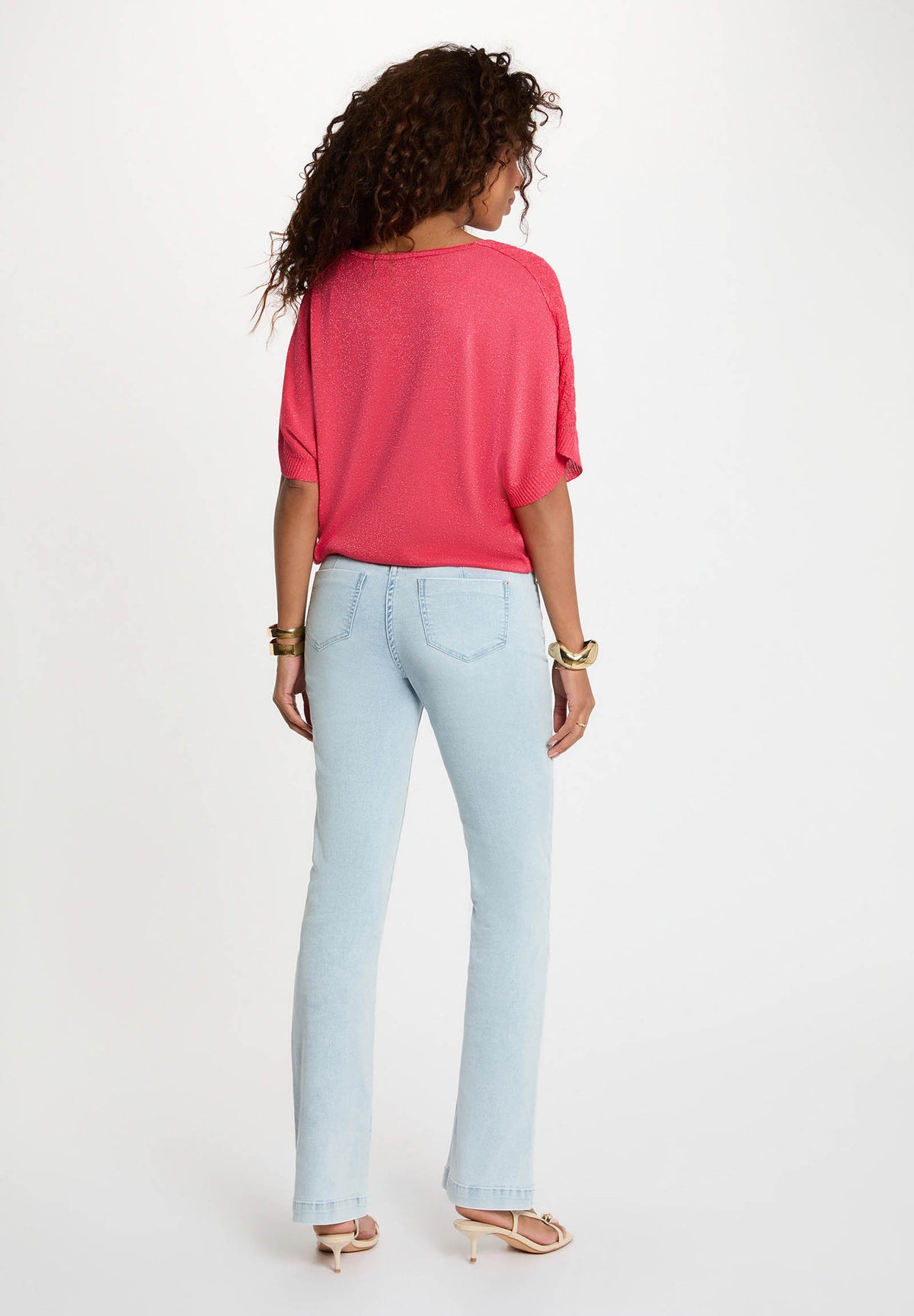 MORGAN DE TOI Women's Sweater CORAL RED