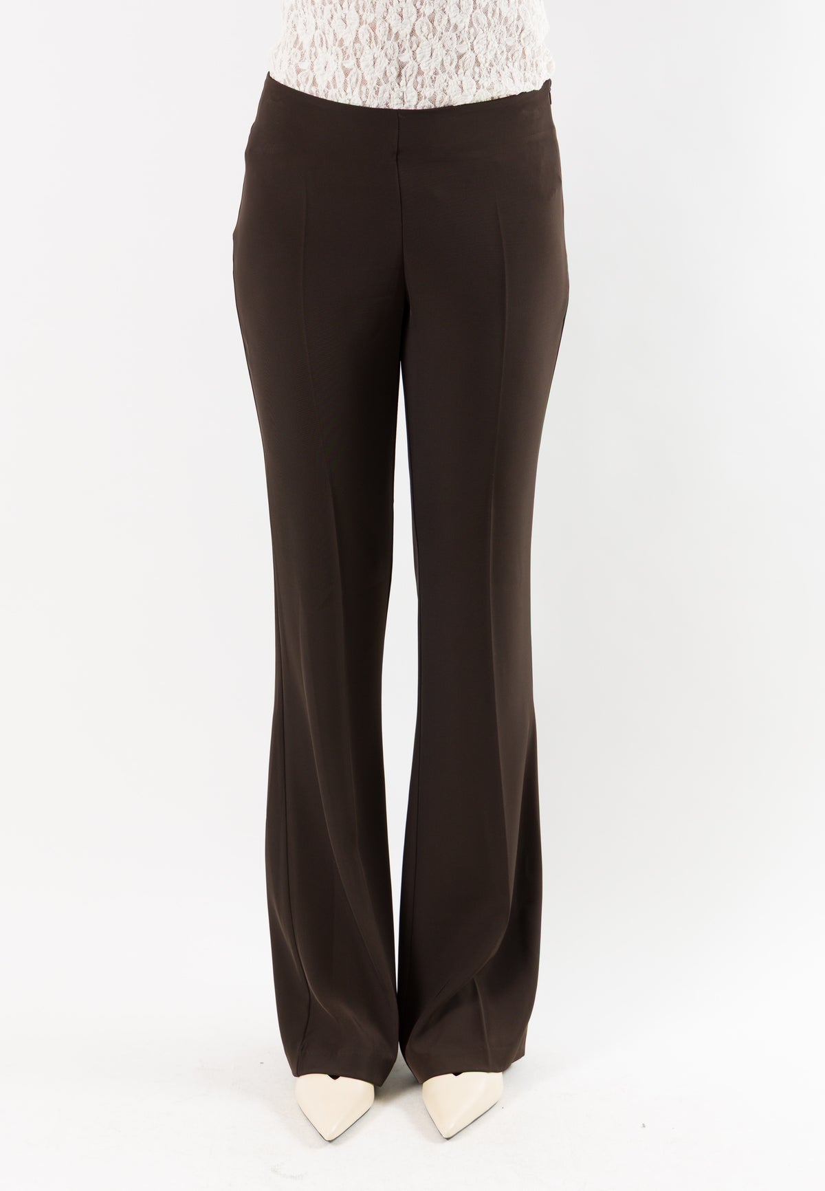Pantaloni flare elasticizzati donna AI26531