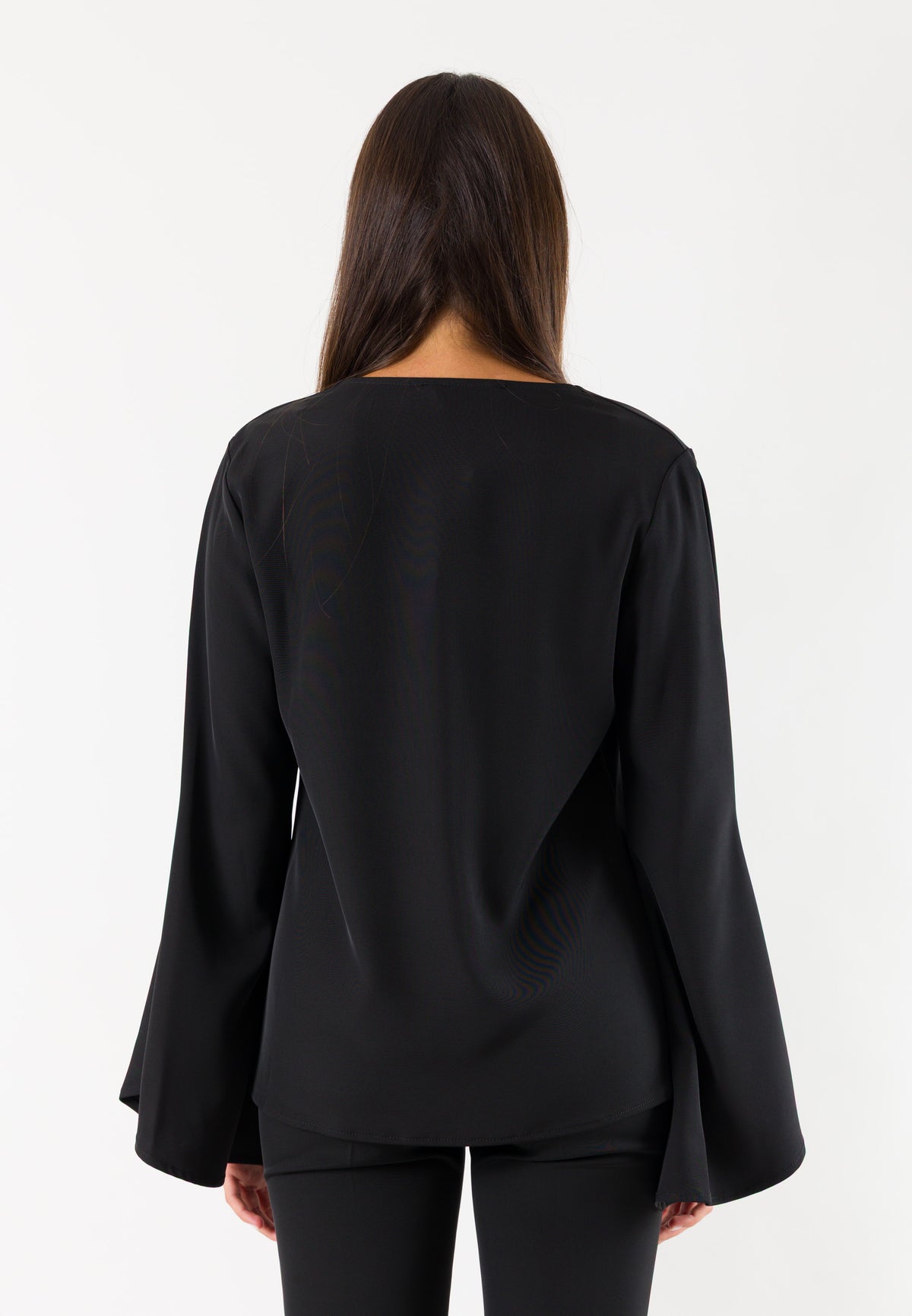 Casacca elegante maniche ampie AI26658
