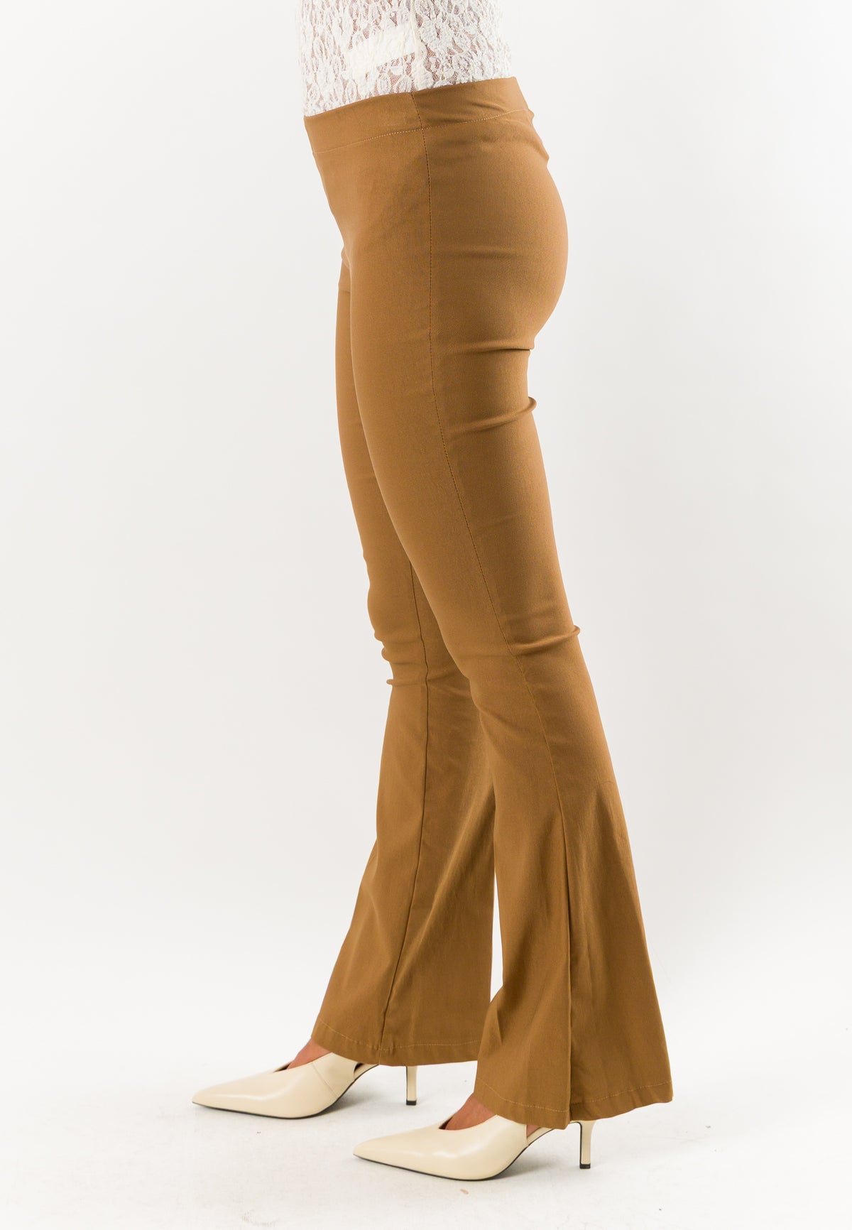 Pantaloni donna flare elasticizzati AI26647