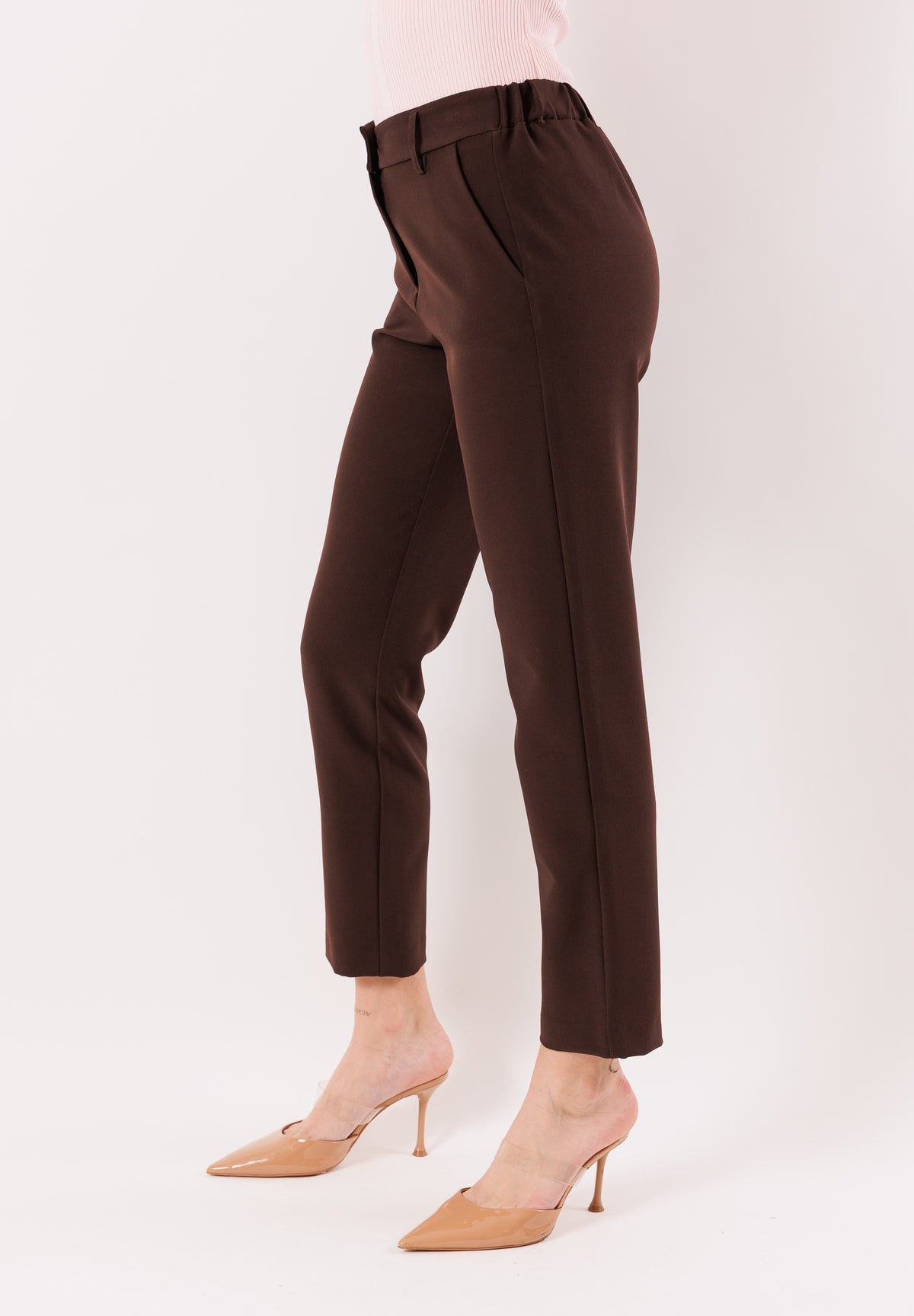 pantaloni tessuto tecnico dalla linea dritta AI25580