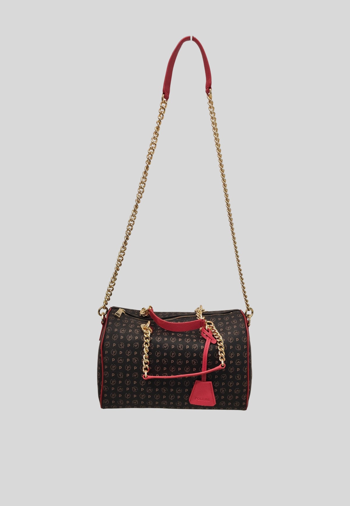 Borsa a mano con manici in vitello TE8411PP02Q1100BPVC NERO