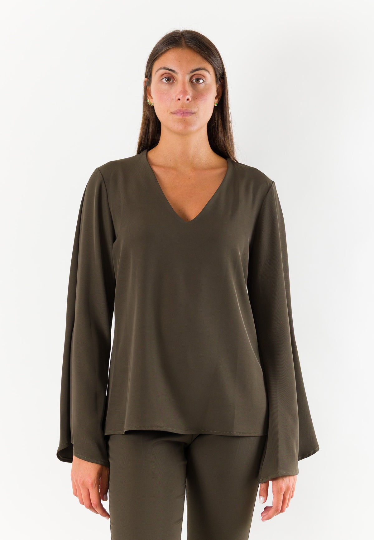 Casacca elegante maniche ampie AI26658