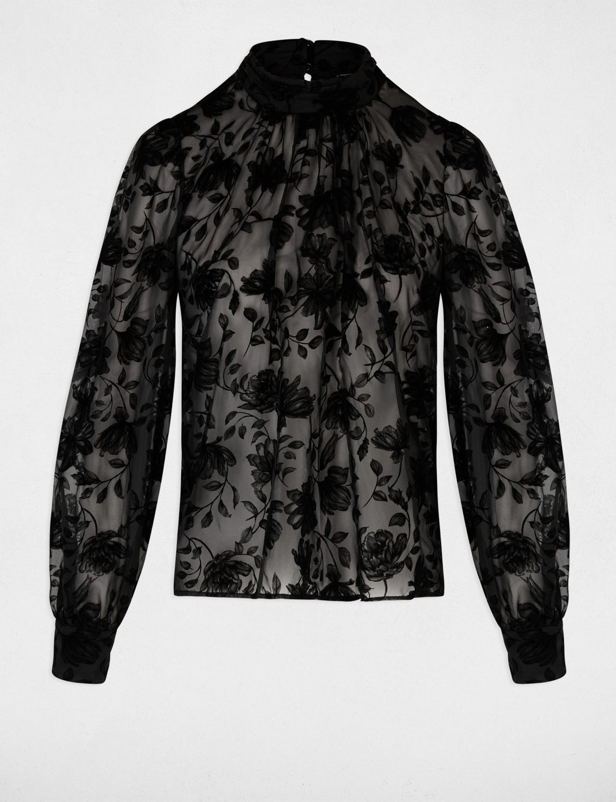 Morgan ORMAJ blusa ricamata effetto trasparenza