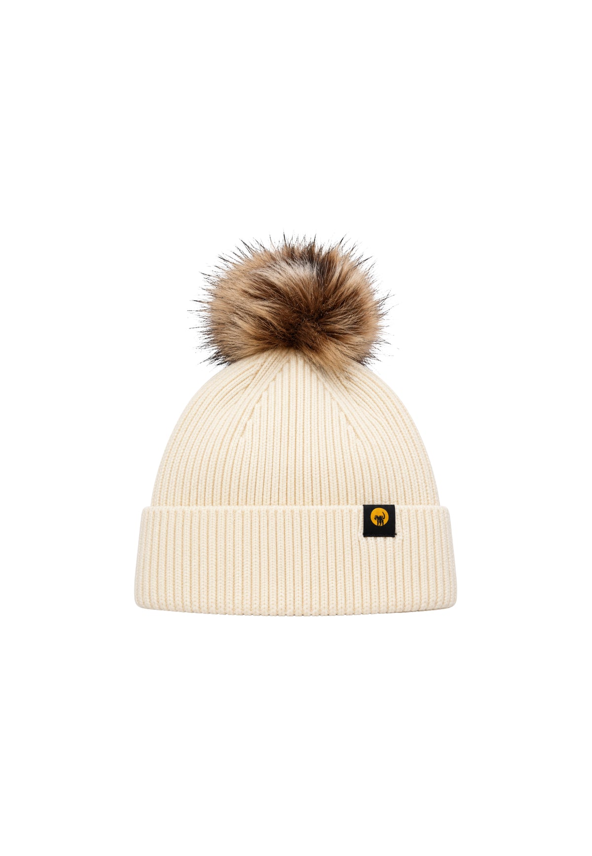 Cappello Unisex Ciesse Piumini Panna con Pompon VEGATOFU
