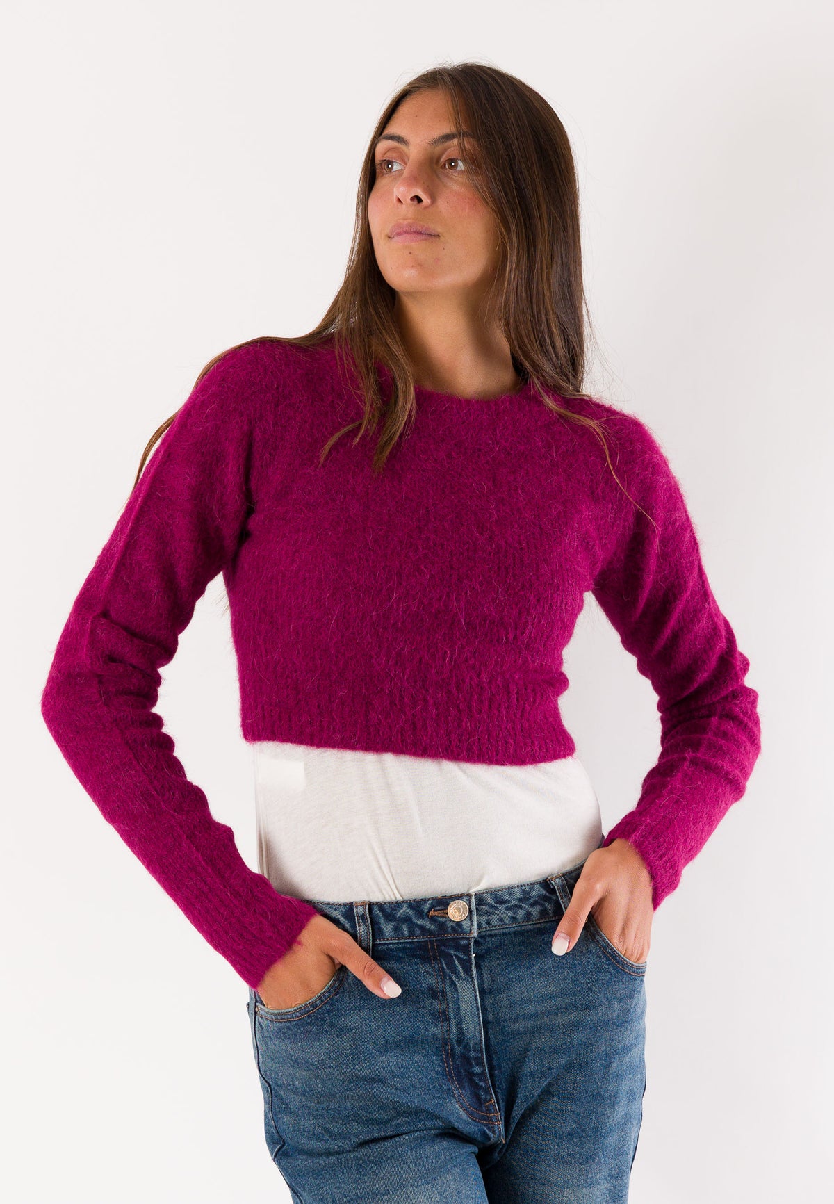 Maglia cropped Patrizia Pepe 8K0418KK022