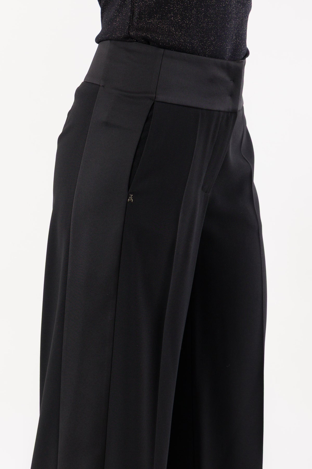 Pantaloni palazzo vita alta 8P0244