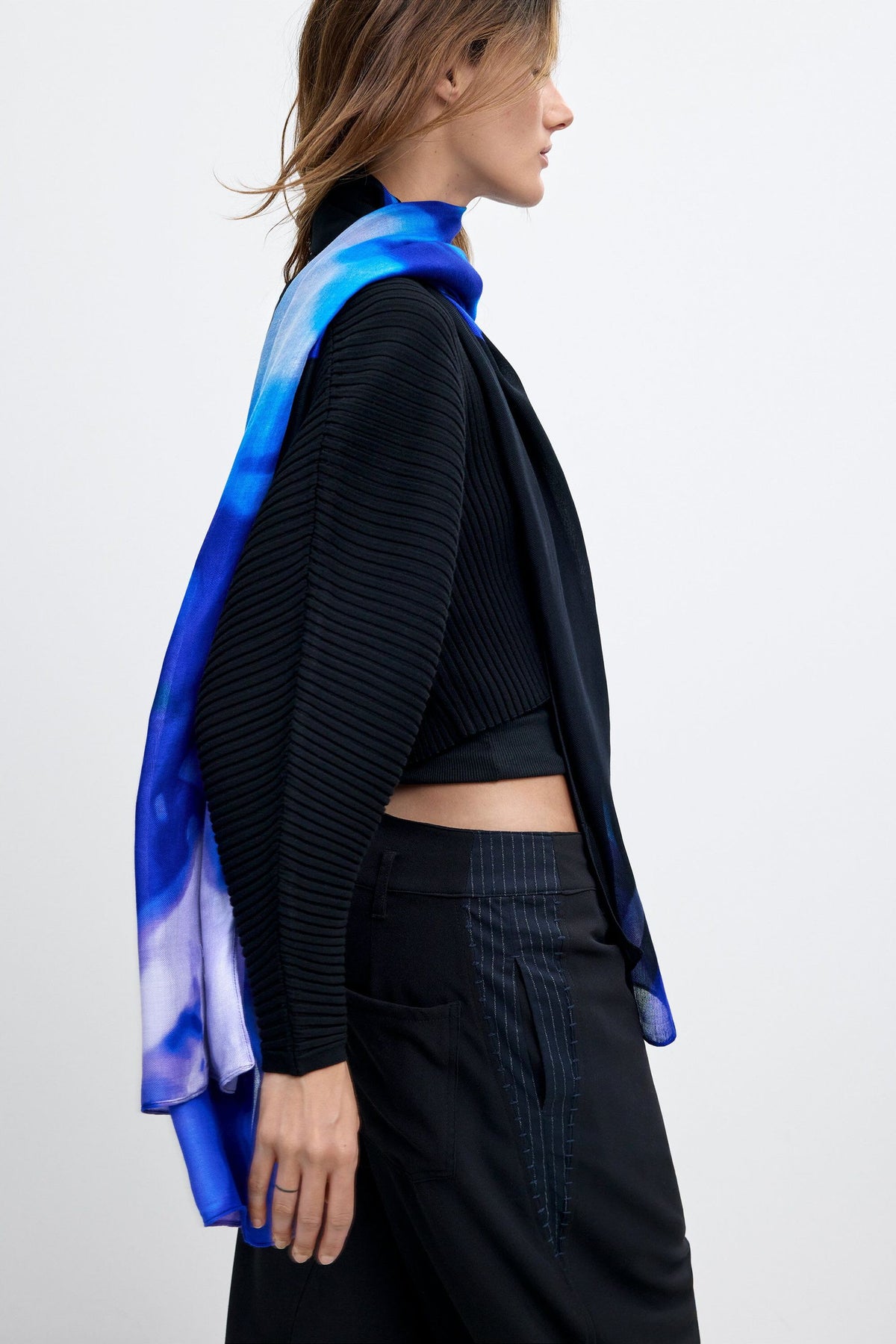 foulard rettangolare dégradé 26WAWA365000