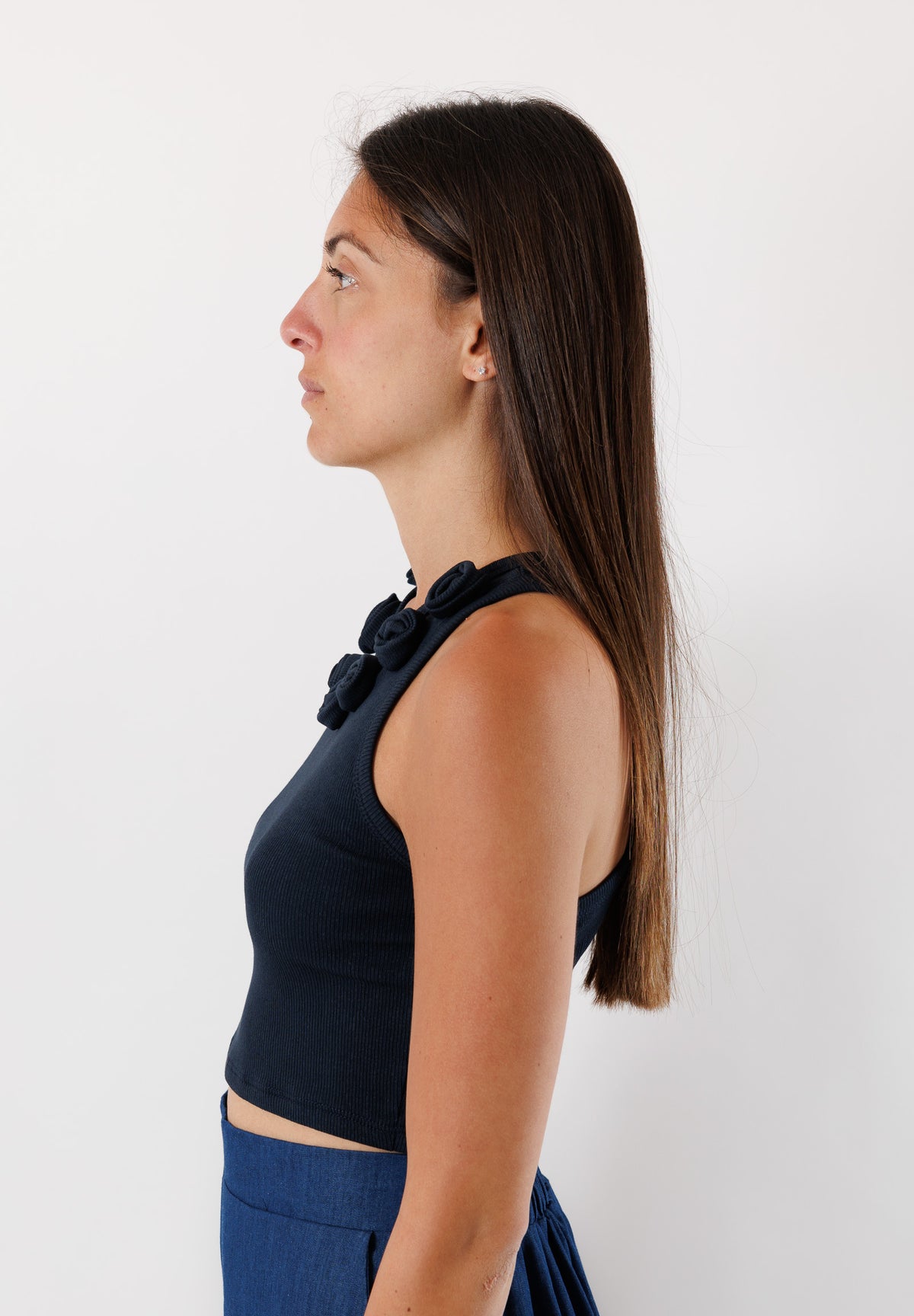 Top KONTATTO Donna Blu
