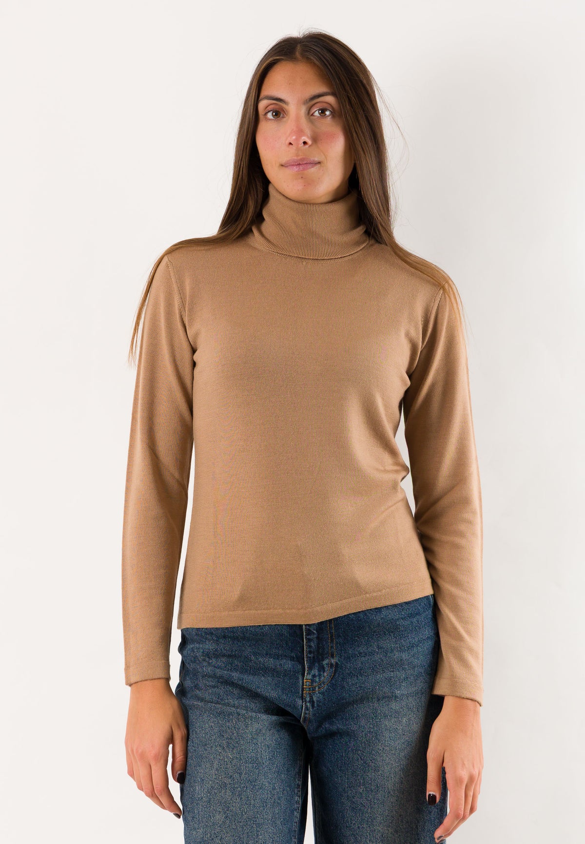 Mesange Z9063 dolcevita lana merino